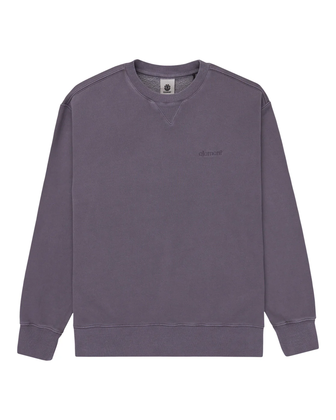 Element Men's Lowcase Pigment Crew Sweatshirt Graystone ELYFT00172-KRB0 - Image 5