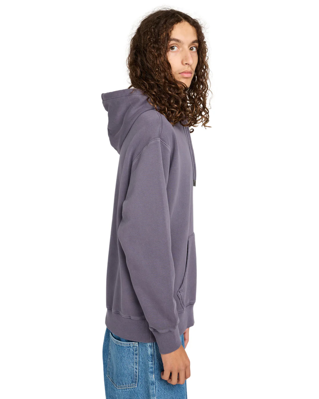 Element Men's Lowcase Pigment Hoodie Graystone ELYFT00173-KRB0 - Image 3