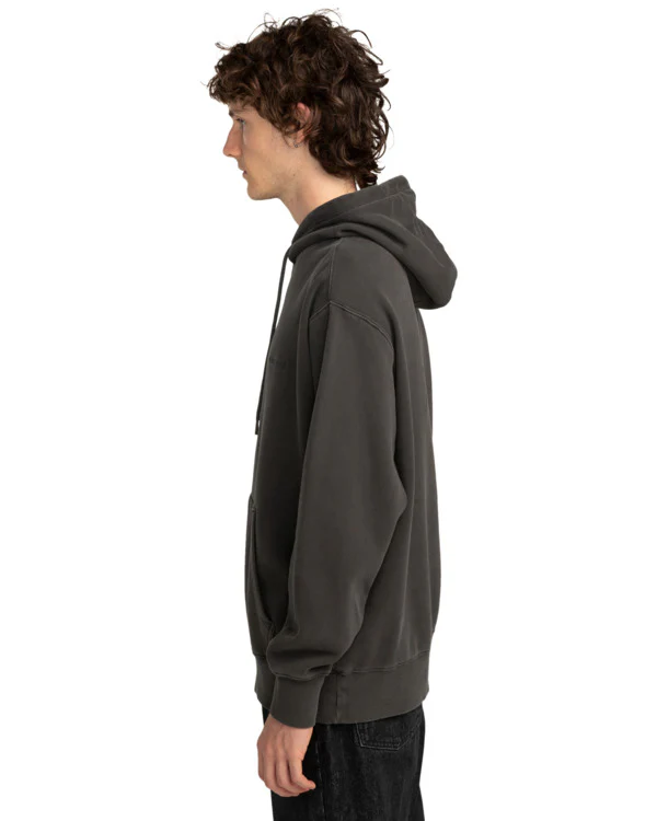 Element Men's Lowcase Pigment Hoodie Off Black ELYFT00173-KTA0 - Image 3