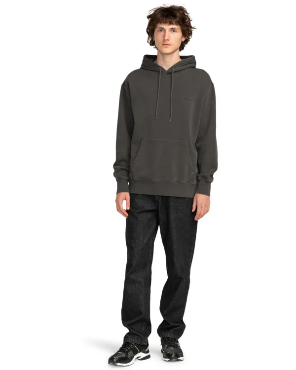 Element Men's Lowcase Pigment Hoodie Off Black ELYFT00173-KTA0 - Image 4