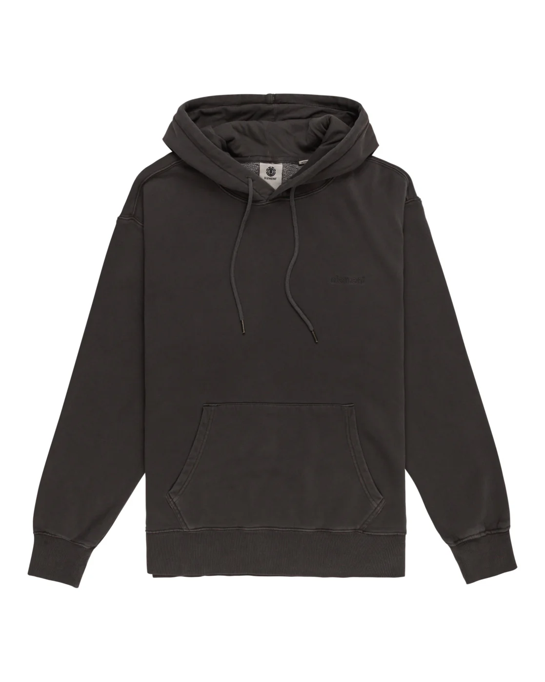 Element Men's Lowcase Pigment Hoodie Off Black ELYFT00173-KTA0 - Image 5