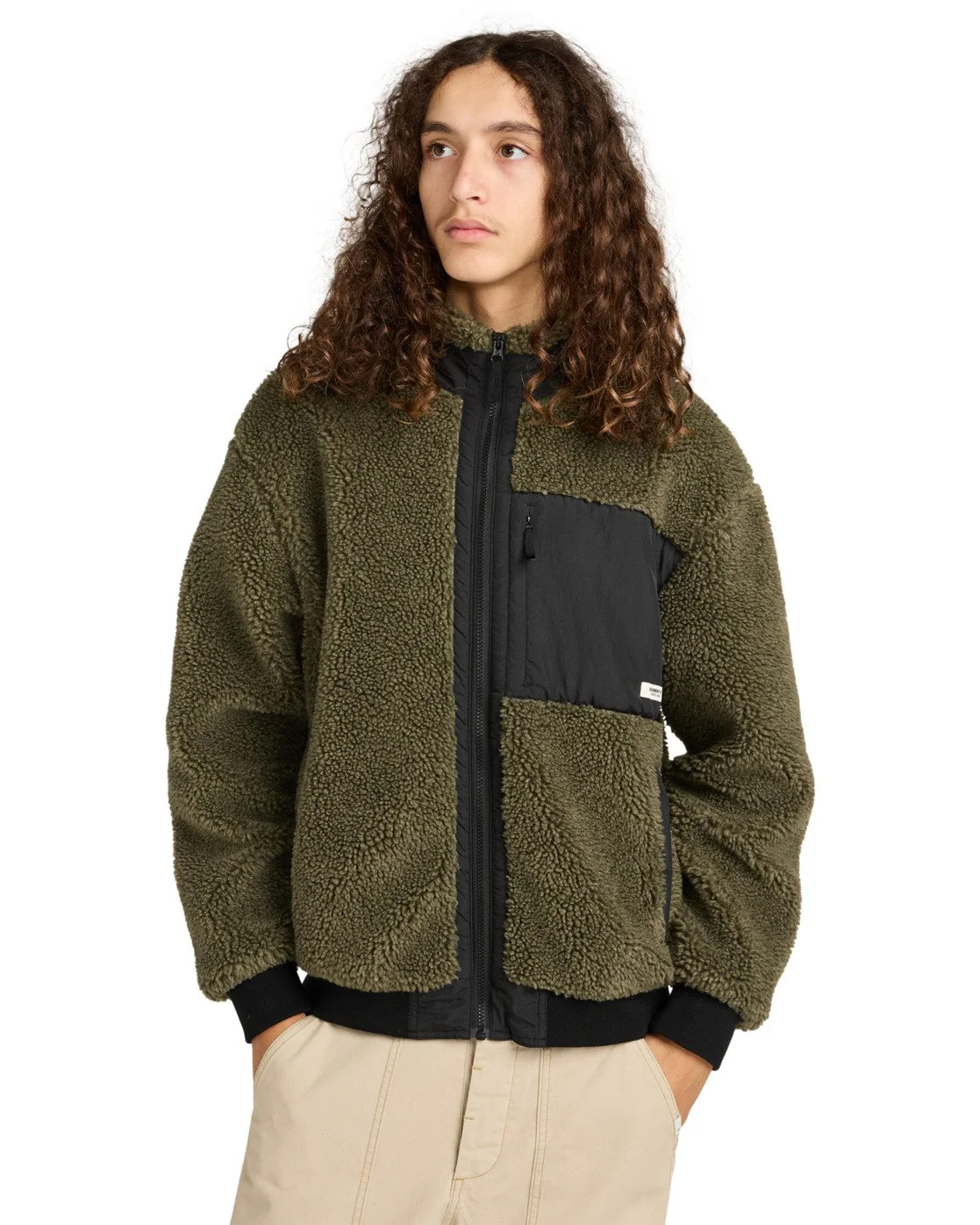 Element Men's Oak Sherpa Jacket Kalamata ELYJK00224-GZH0 - Image 3