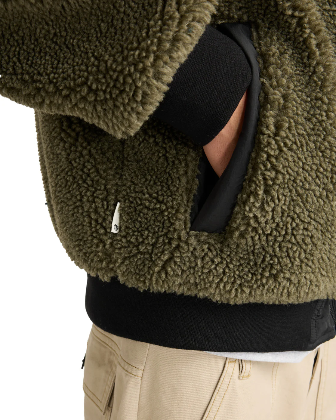 Element Men's Oak Sherpa Jacket Kalamata ELYJK00224-GZH0 - Image 7