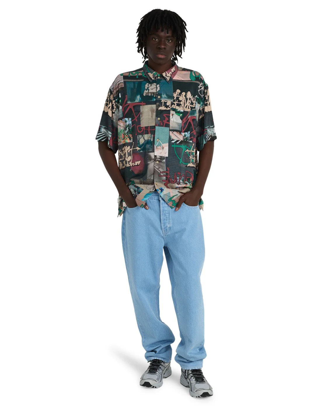 Element Men's Relax Resort Short Sleeve Shirt Scenes ELYWT00203-CLM6 - Image 6