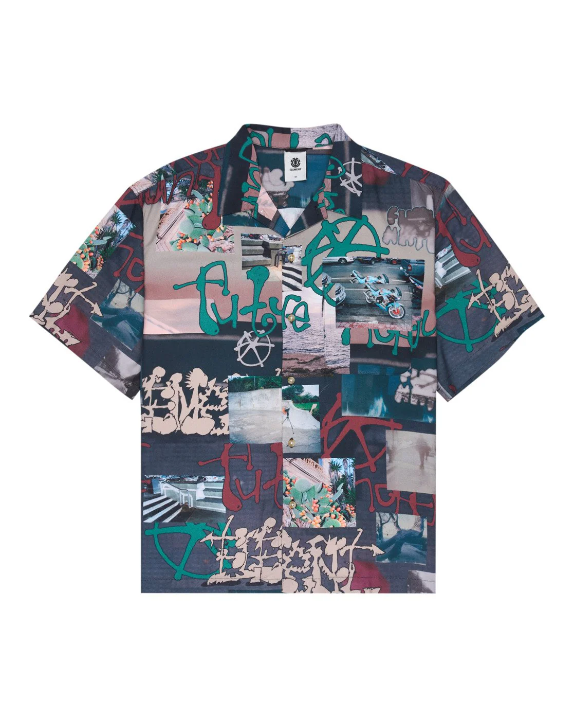 Element Men's Relax Resort Short Sleeve Shirt Scenes ELYWT00203-CLM6 - Image 7