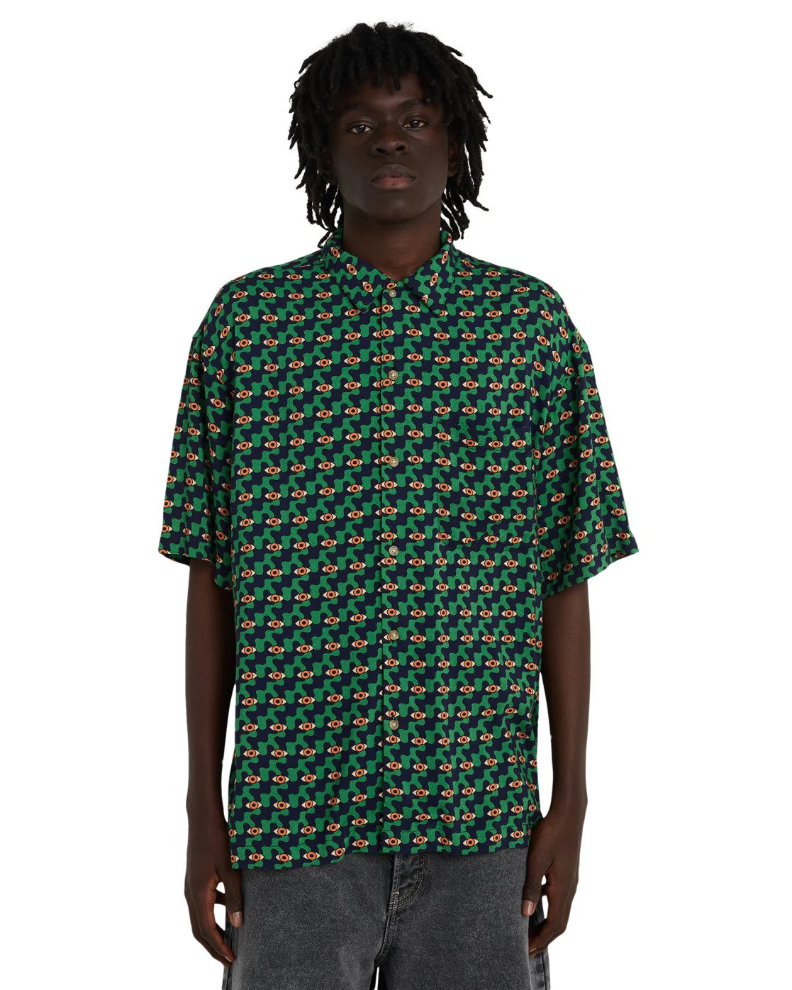 Element Men's Relax Resort Short Sleeve Shirt Sight ELYWT00203-KTP7