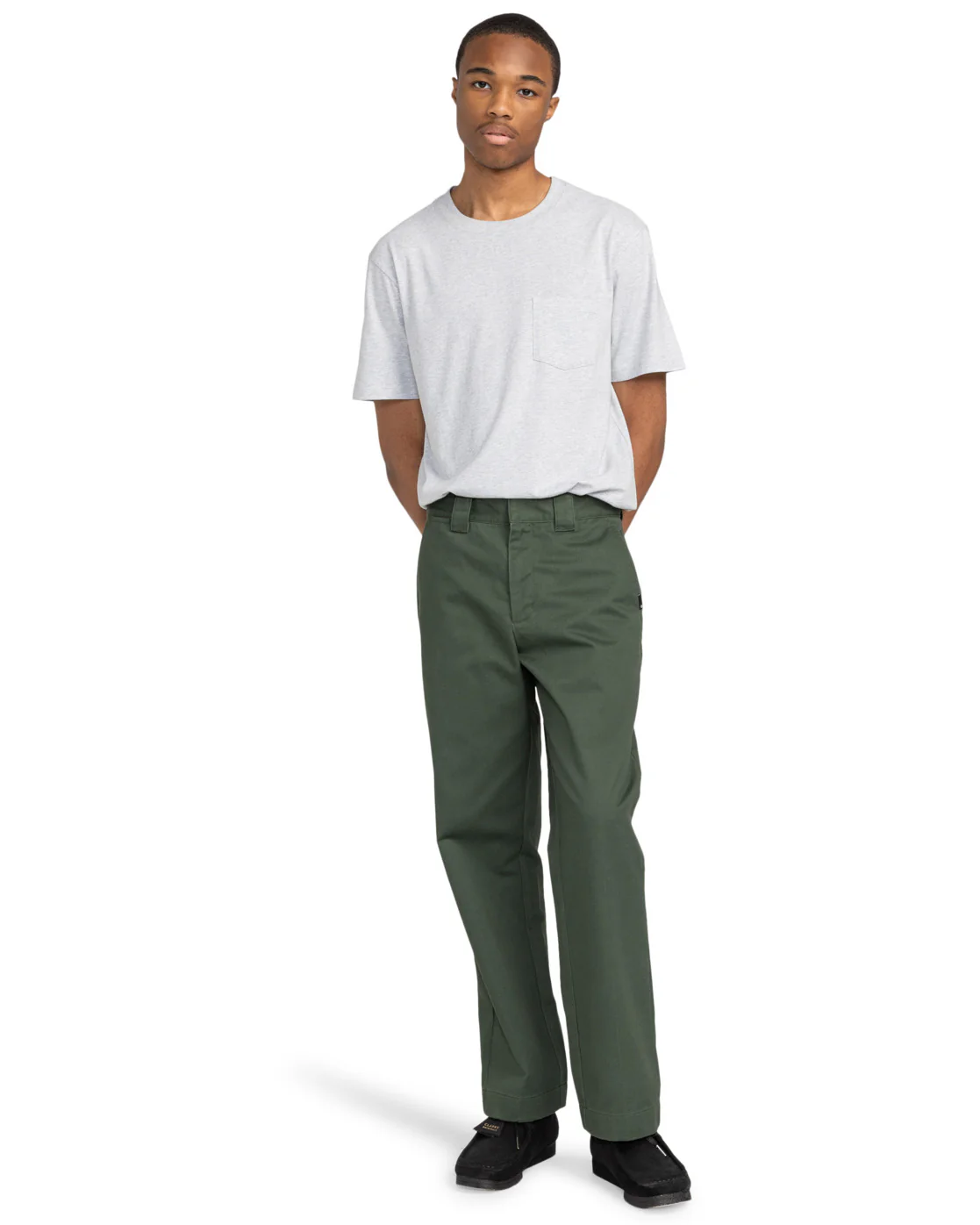 Element Men's Relax Work Chino Trousers Deep Forest ELYNP00181_KSW0 - Image 5