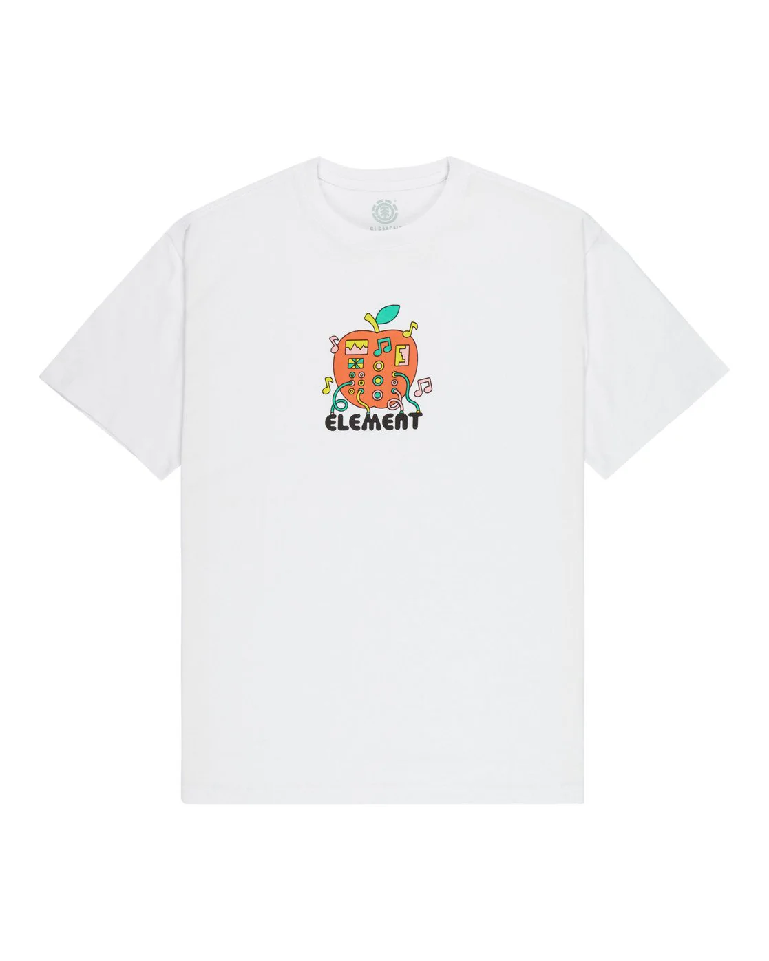 Element Men's Sound On Nature Short Sleeved T-Shirt White ELYZT00644-WBB0 - Image 5