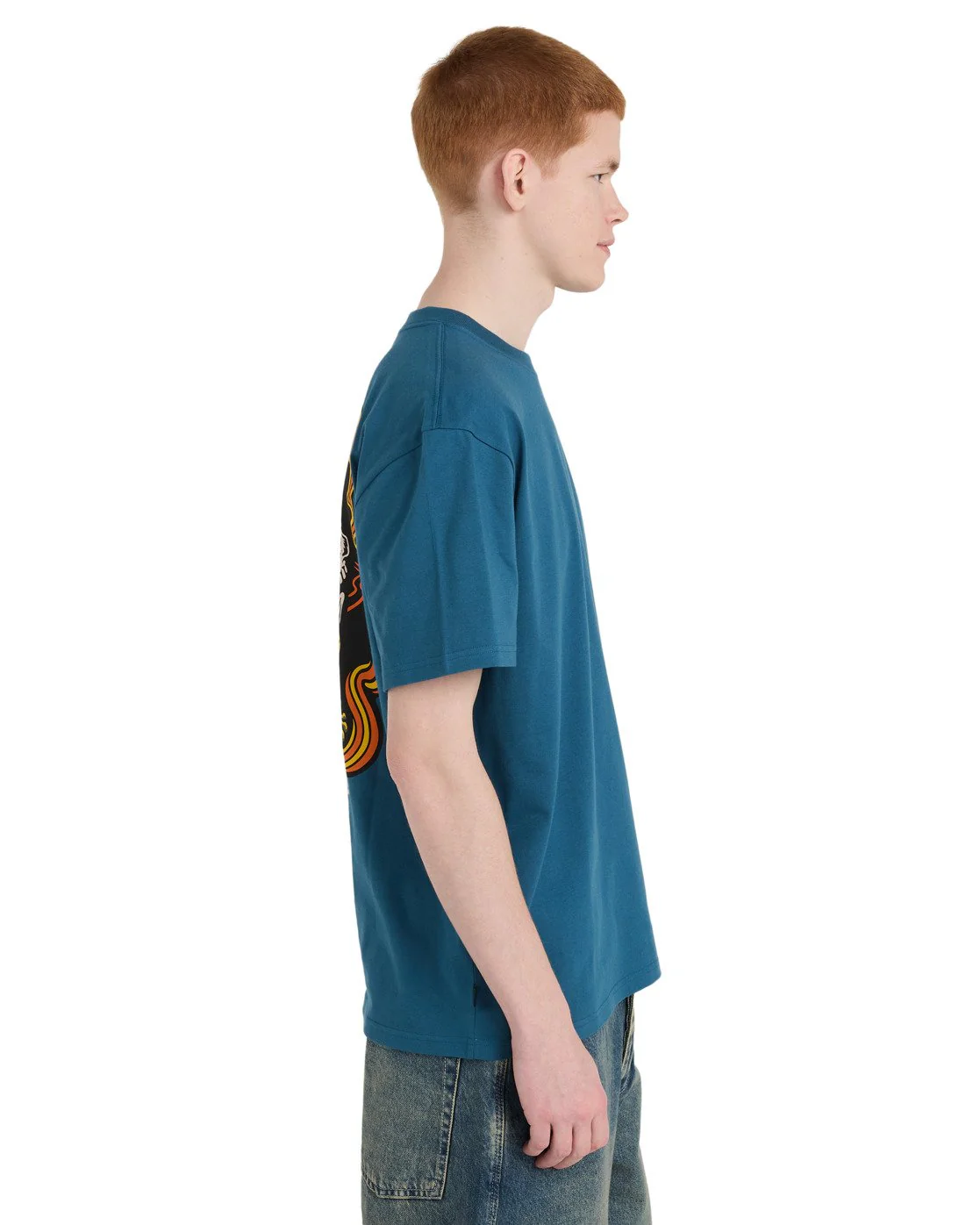 Element Men's Timber Hermit Short Sleeve T-Shirt Mallard Blue ELYZT00656-BQH0 - Image 3
