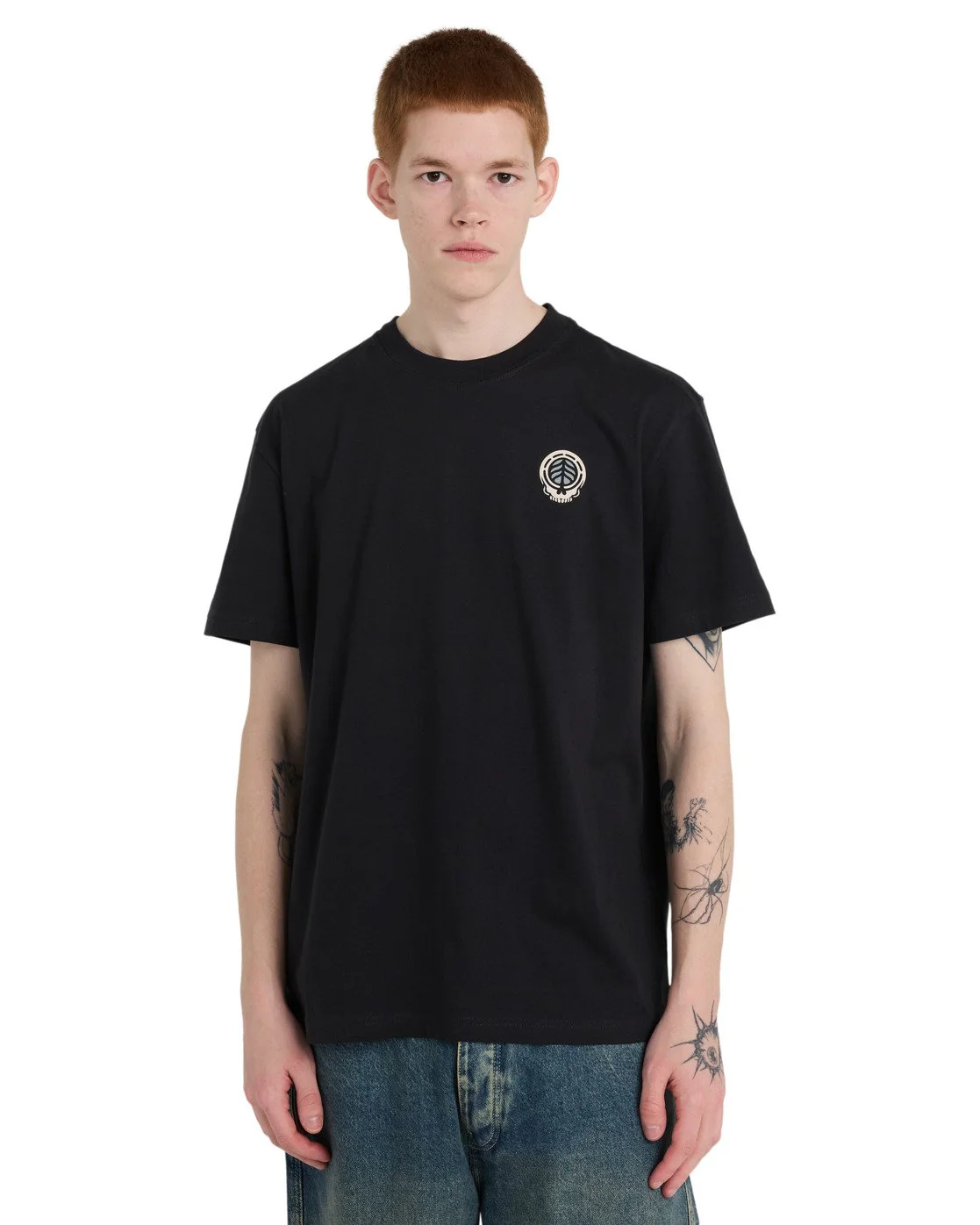 Element Men's Timber Hermit Short Sleeve T-Shirt Off Black ELYZT00656-KTA0 - Image 2