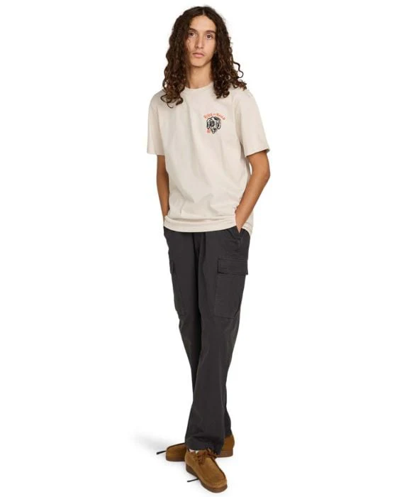 Element Men's Timber Hobos T-Shirt Oat Milk ELYZT00582-TEG0 - Image 5