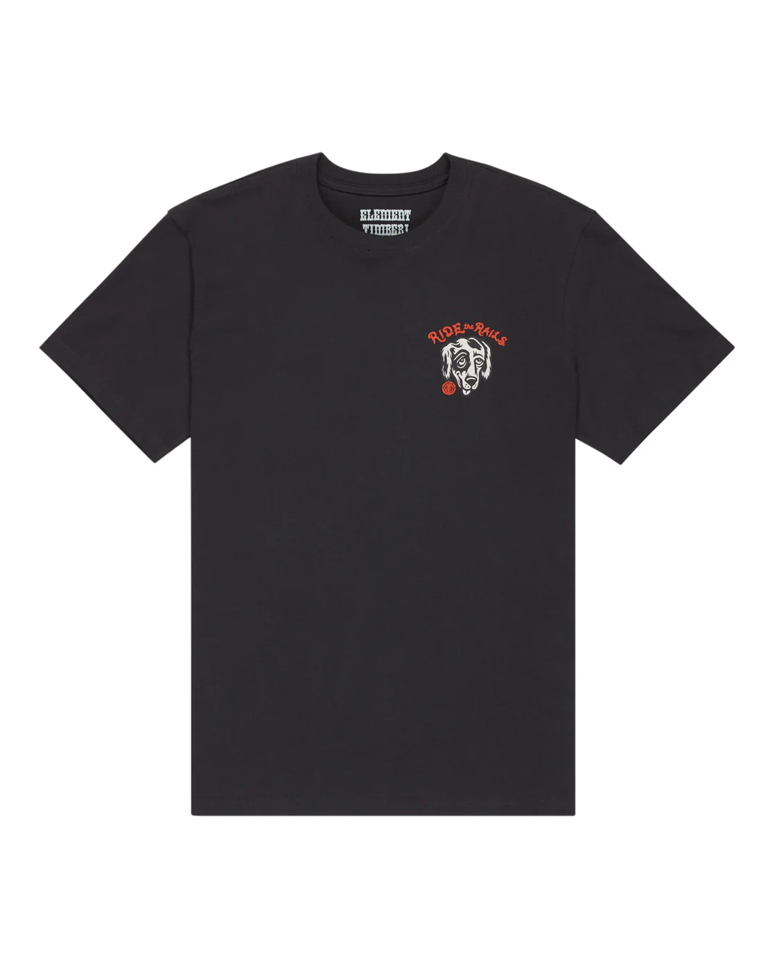 Element Men's Timber Hobos T-Shirt Off Black ELYZT00582-KTA0 - Image 7