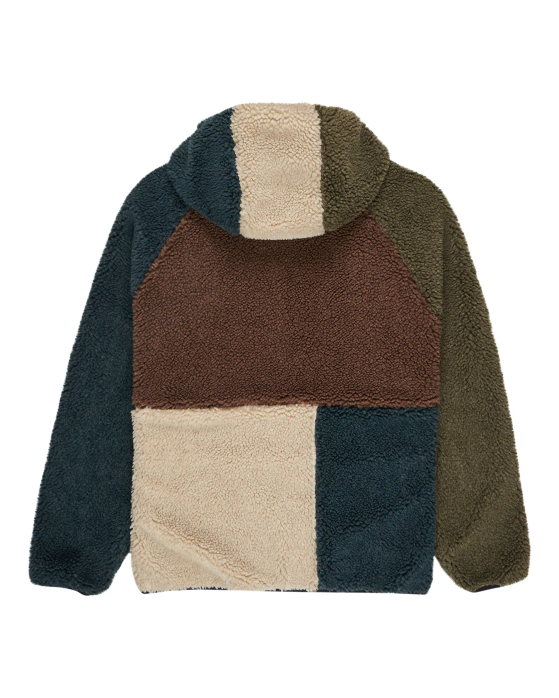 Element Men's Wolfe Sherpa Reversible Sherpa Hoodie Multicolor ELYJK00225-KSQE - Image 7