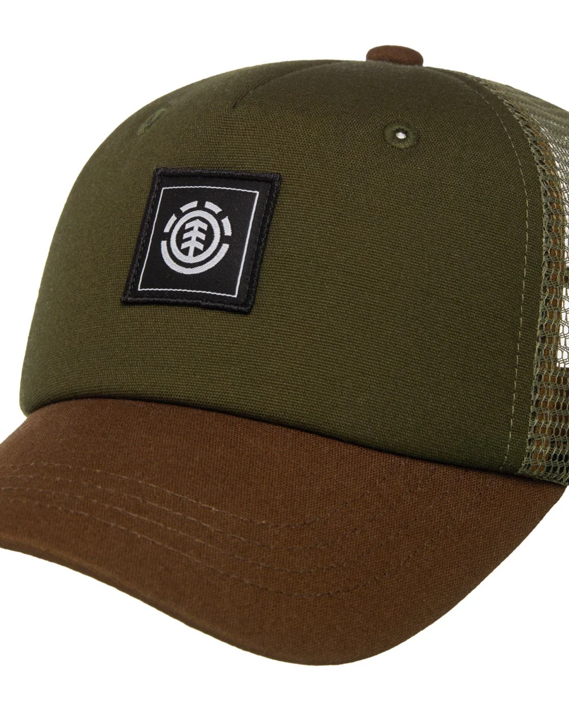 Element Unisex Icon Mesh Peak Trucker Cap Aluminum ELYHA00248-TKH0 - Image 3