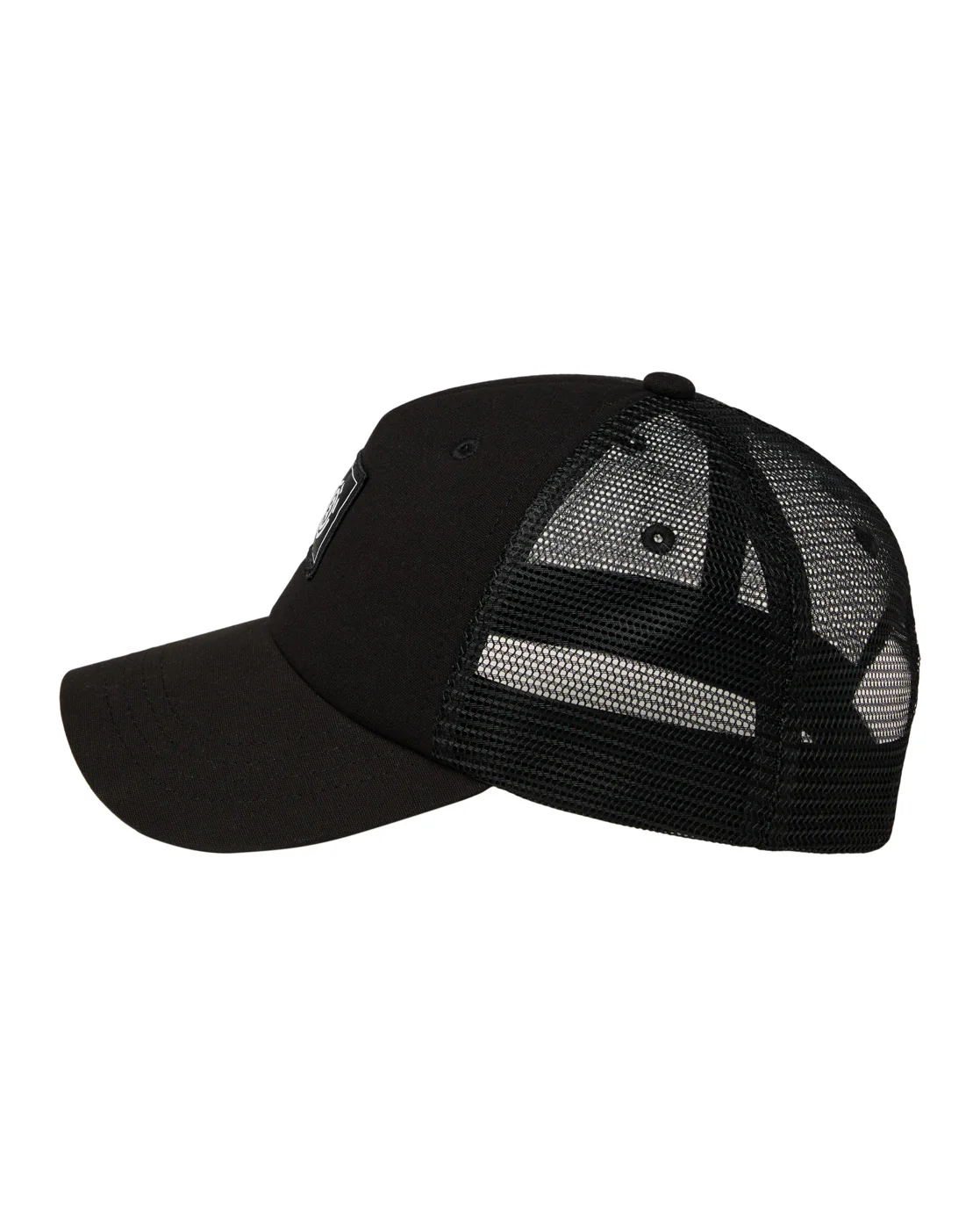 Element Unisex Icon Mesh Peak Trucker Cap Flint Black ELYHA00248-FBK - Image 3