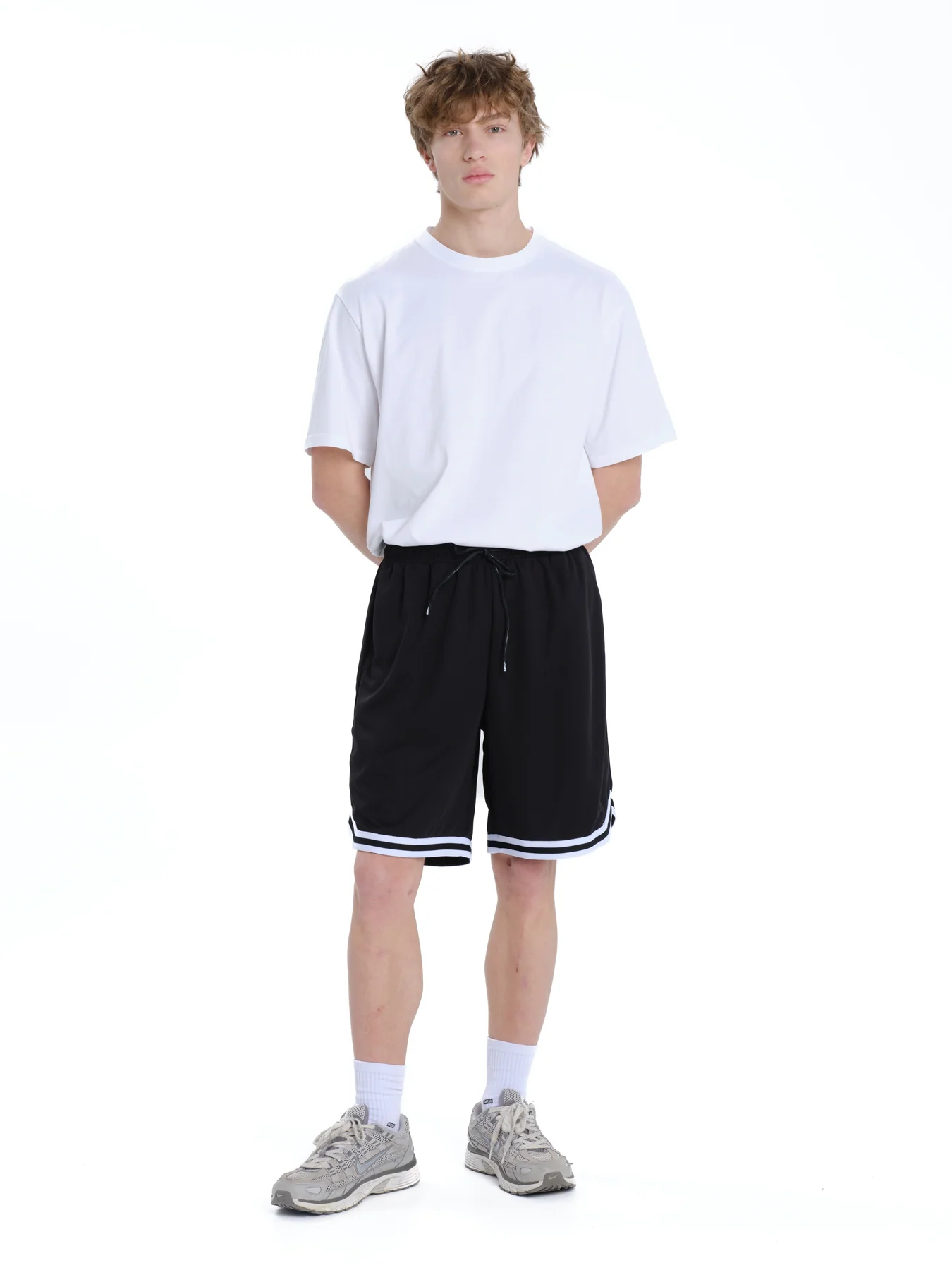 Emerson Men's Basketball Shorts Black 261.EM241.01-Black - Image 4