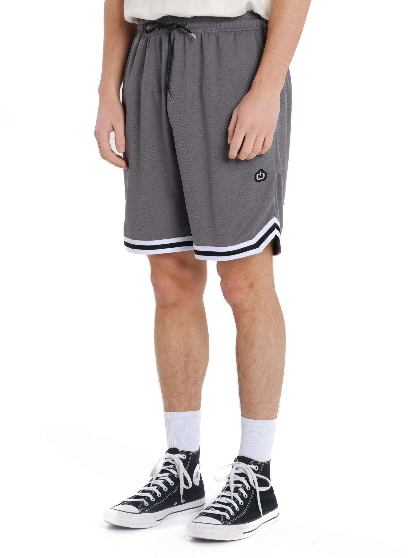 Emerson Men's Basketball Shorts Grey 261.EM241.01-Grey - Image 2