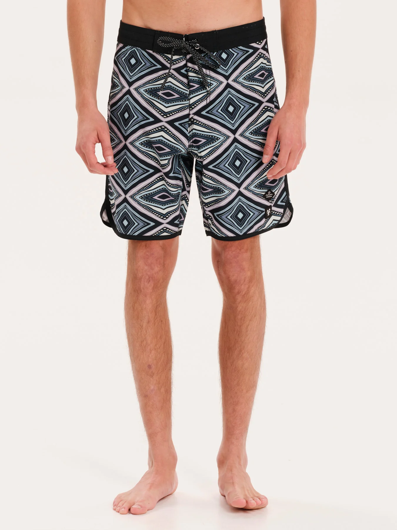 Emerson Men's Boardshorts 49 cm Black/Pink 251.EM524.22-Pr481-Black-Pink