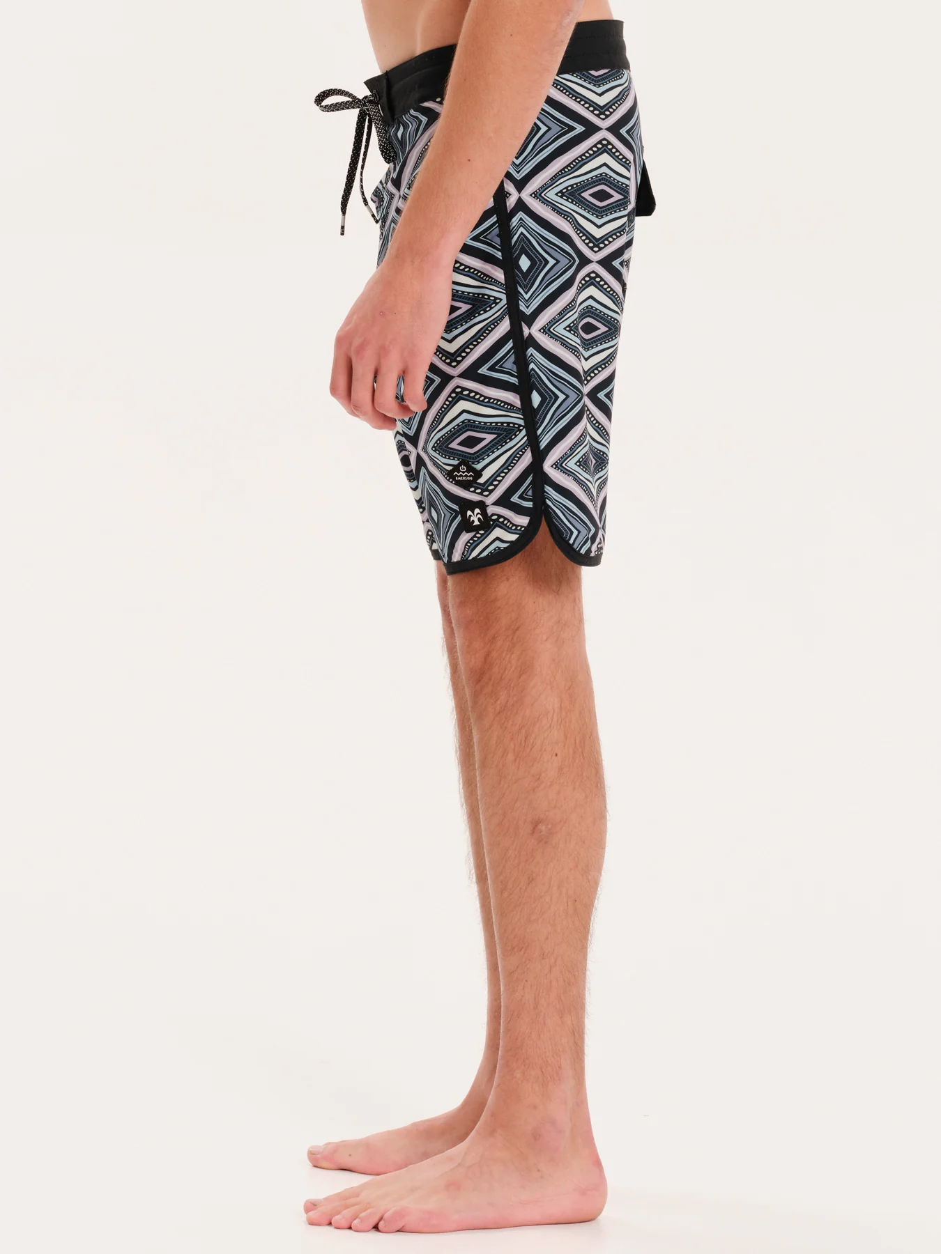 Emerson Men's Boardshorts 49 cm Black/Pink 251.EM524.22-Pr481-Black-Pink - Image 2