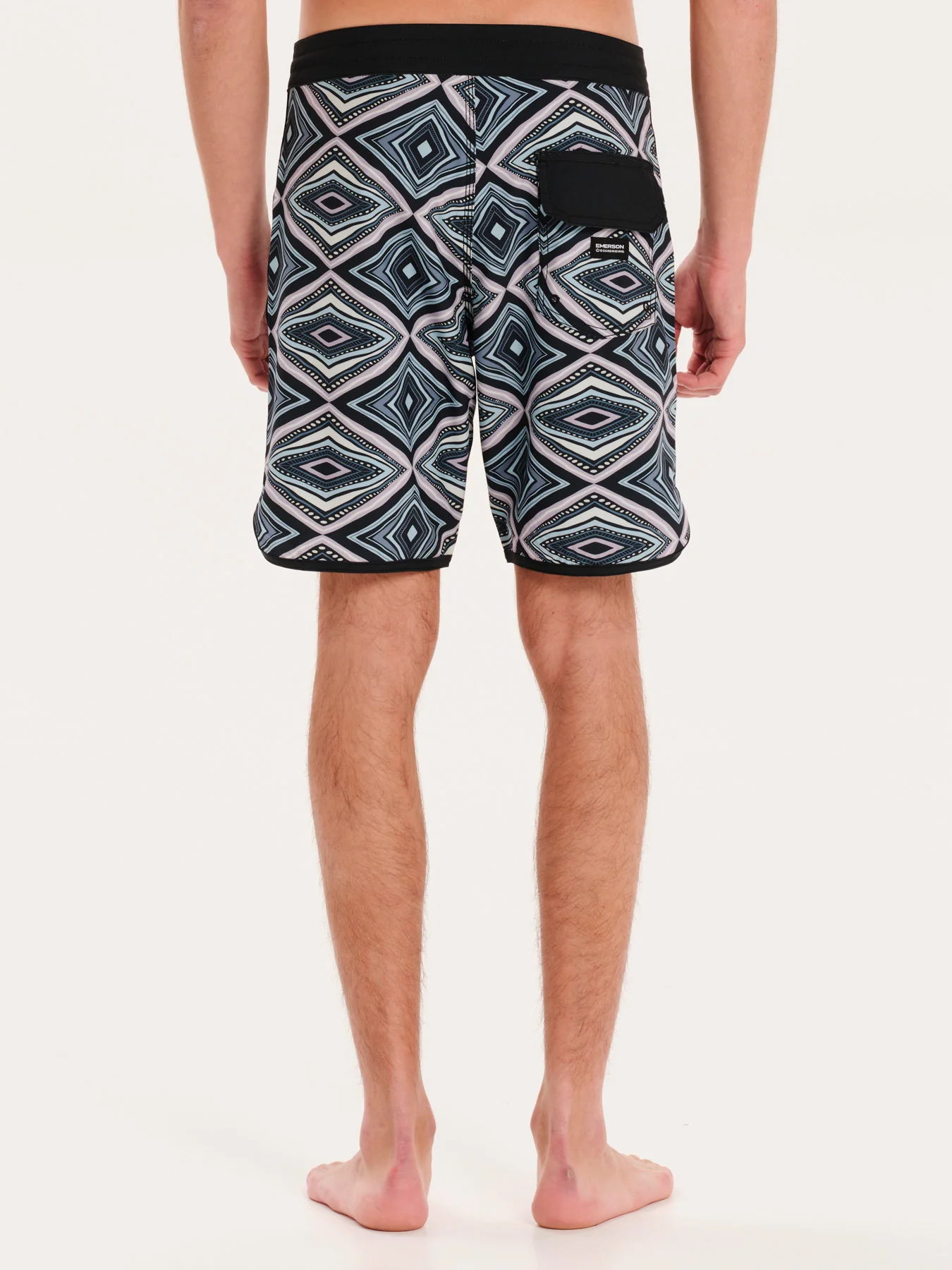 Emerson Men's Boardshorts 49 cm Black/Pink 251.EM524.22-Pr481-Black-Pink - Image 3