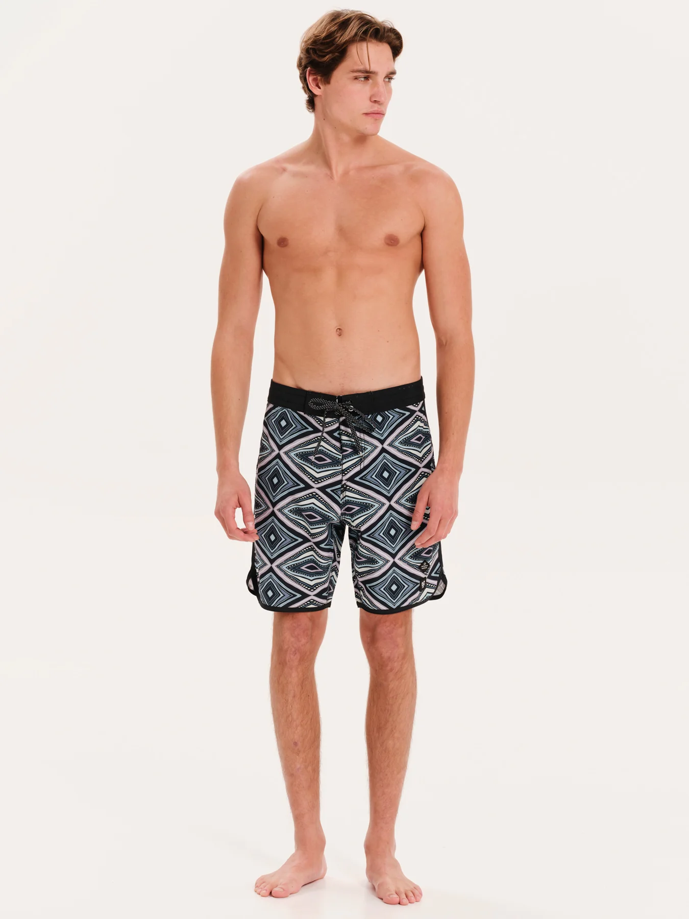 Emerson Men's Boardshorts 49 cm Black/Pink 251.EM524.22-Pr481-Black-Pink - Image 4