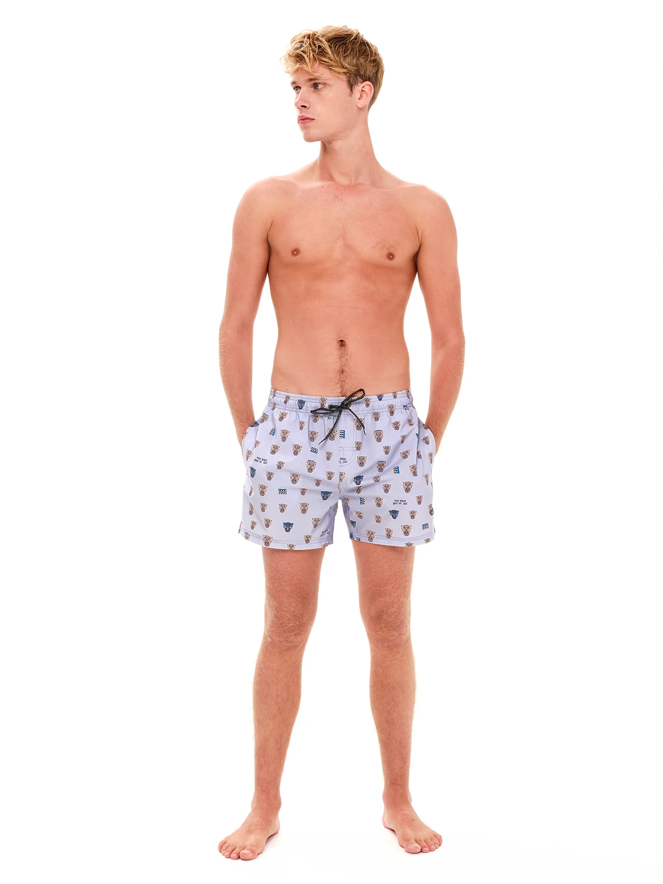 Emerson Men's Elastic Volleyball Swimsuit 36 cm Lilac 241.EM504.42-Pr414-Lilac - Image 4