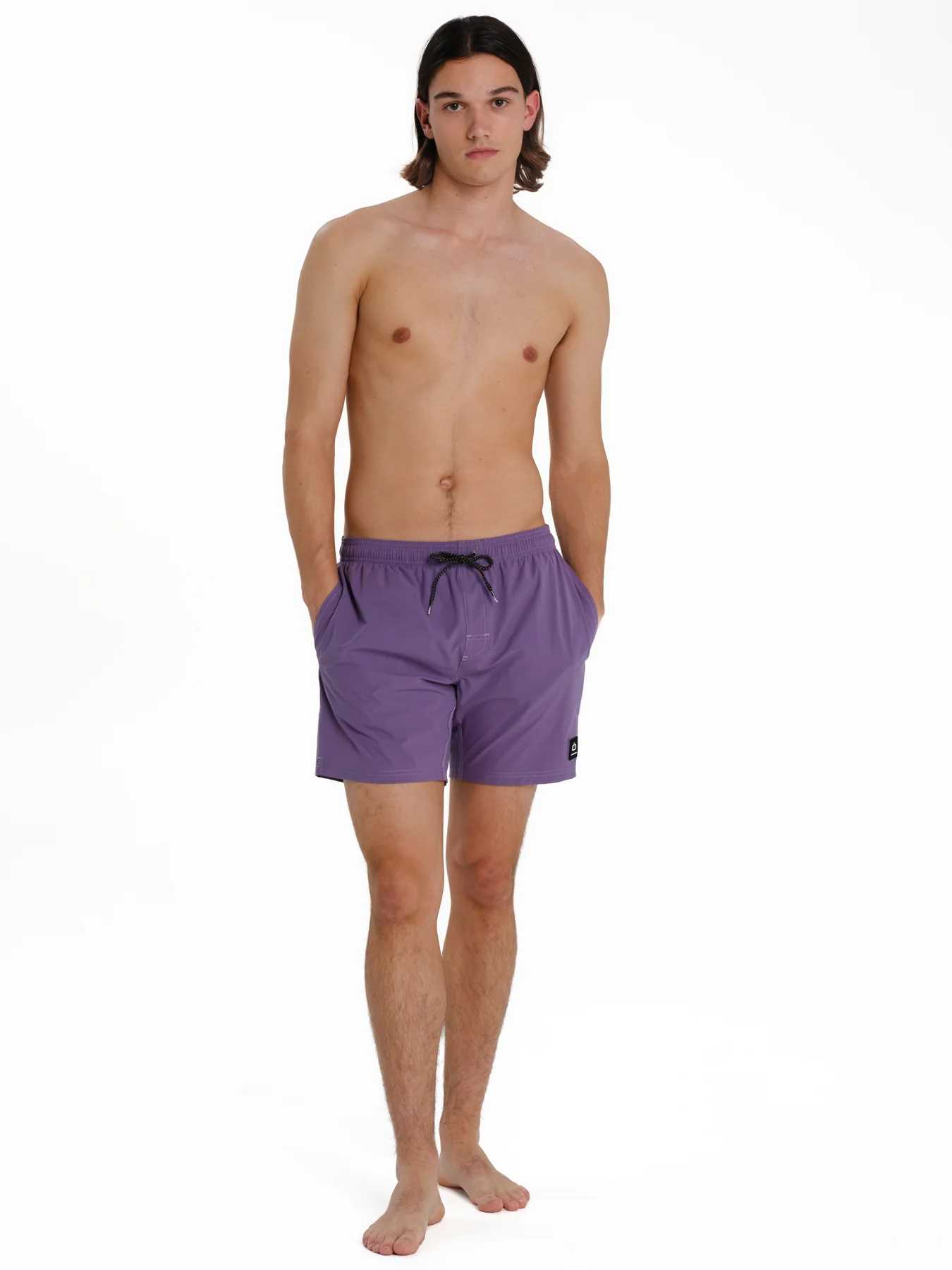 Emerson Men's Elastic Volleyball Swimsuit 43 cm Purple 261.EM508.36-Purple - Image 5