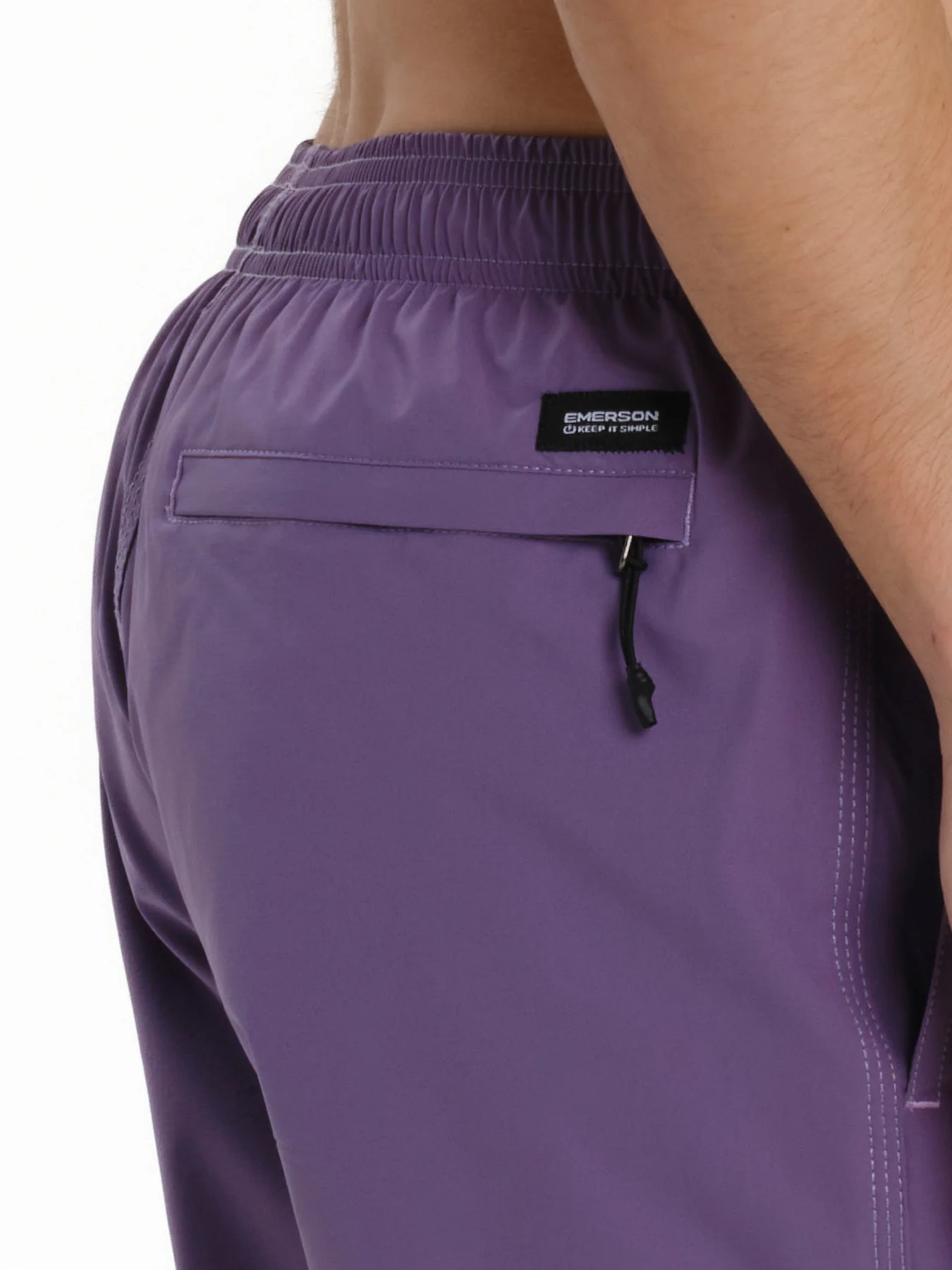 Emerson Men's Elastic Volleyball Swimsuit 43 cm Purple 261.EM508.36-Purple - Image 7