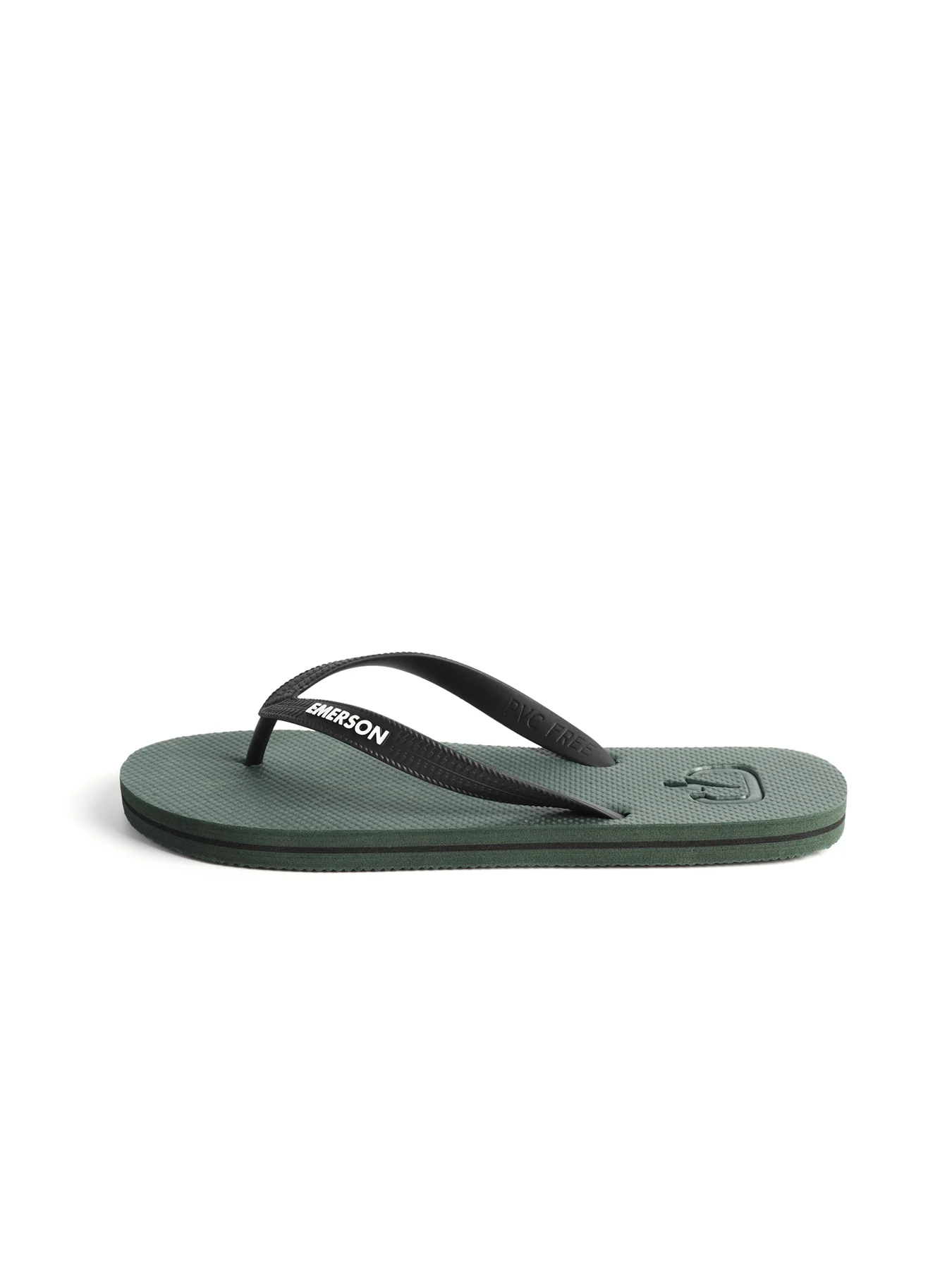 Emerson Men's Flip Flops Army Green/Black 41.EM95.03-Army-Green-Black - Image 4
