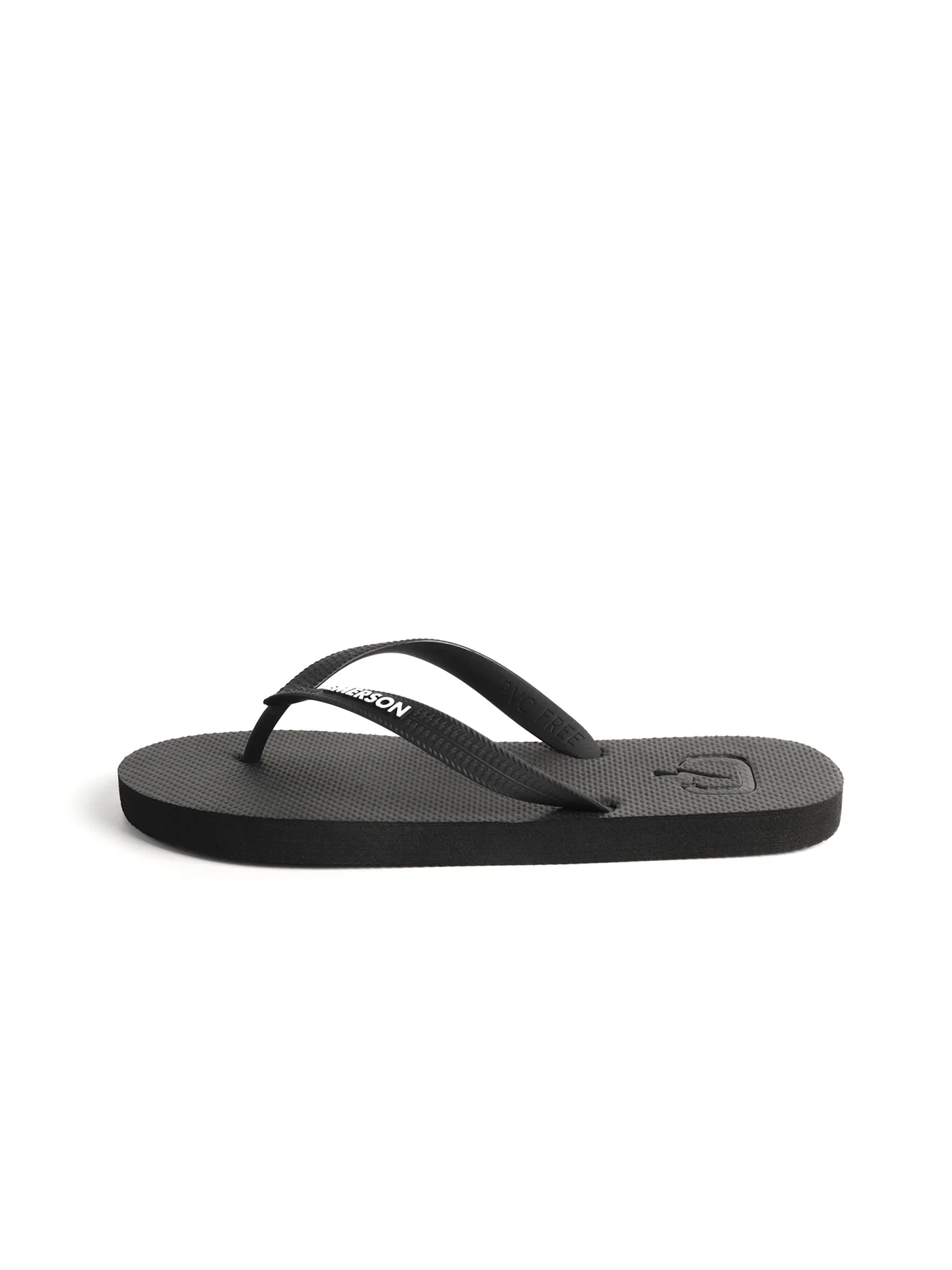 Emerson Men's Flip Flops Black/Black 241.EM95.03-Black-Black - Image 4