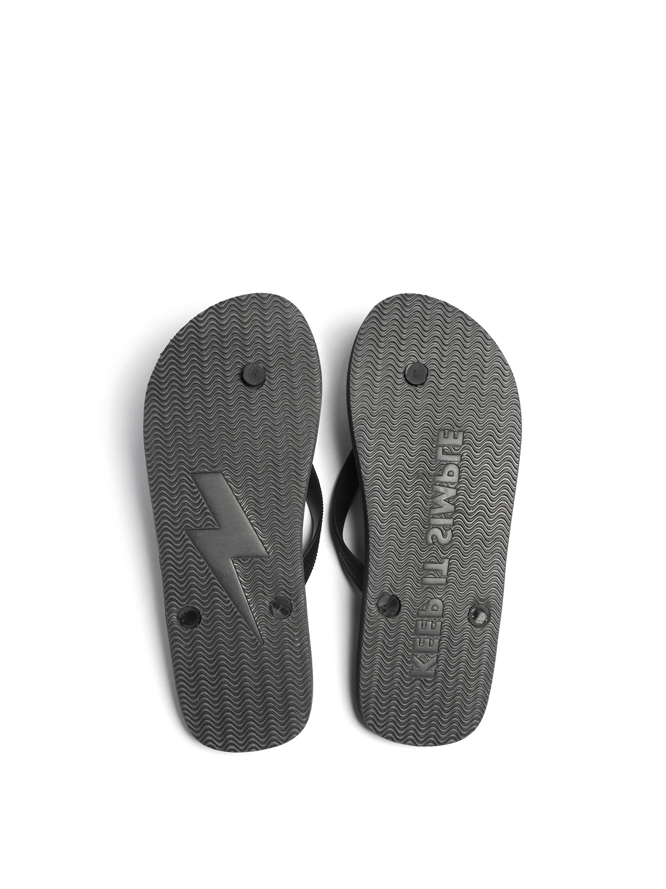 Emerson Men's Flip Flops D.Grey/Black 241.EM95.03-D-Grey-Black - Image 2