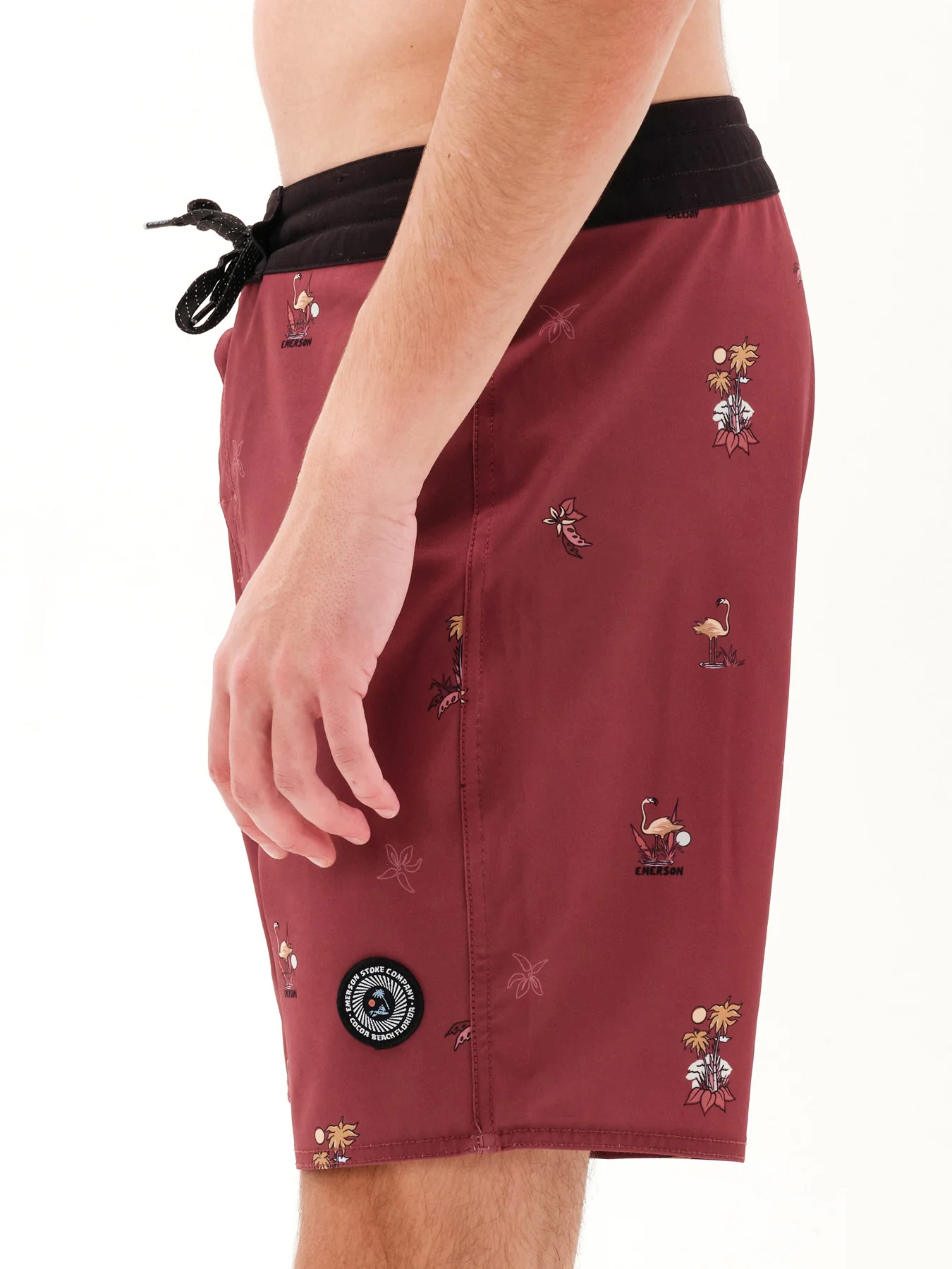 Emerson Men's Florida Boardshorts 46 cm Wine 231.EM524.20-Pr361-Wine - Image 5