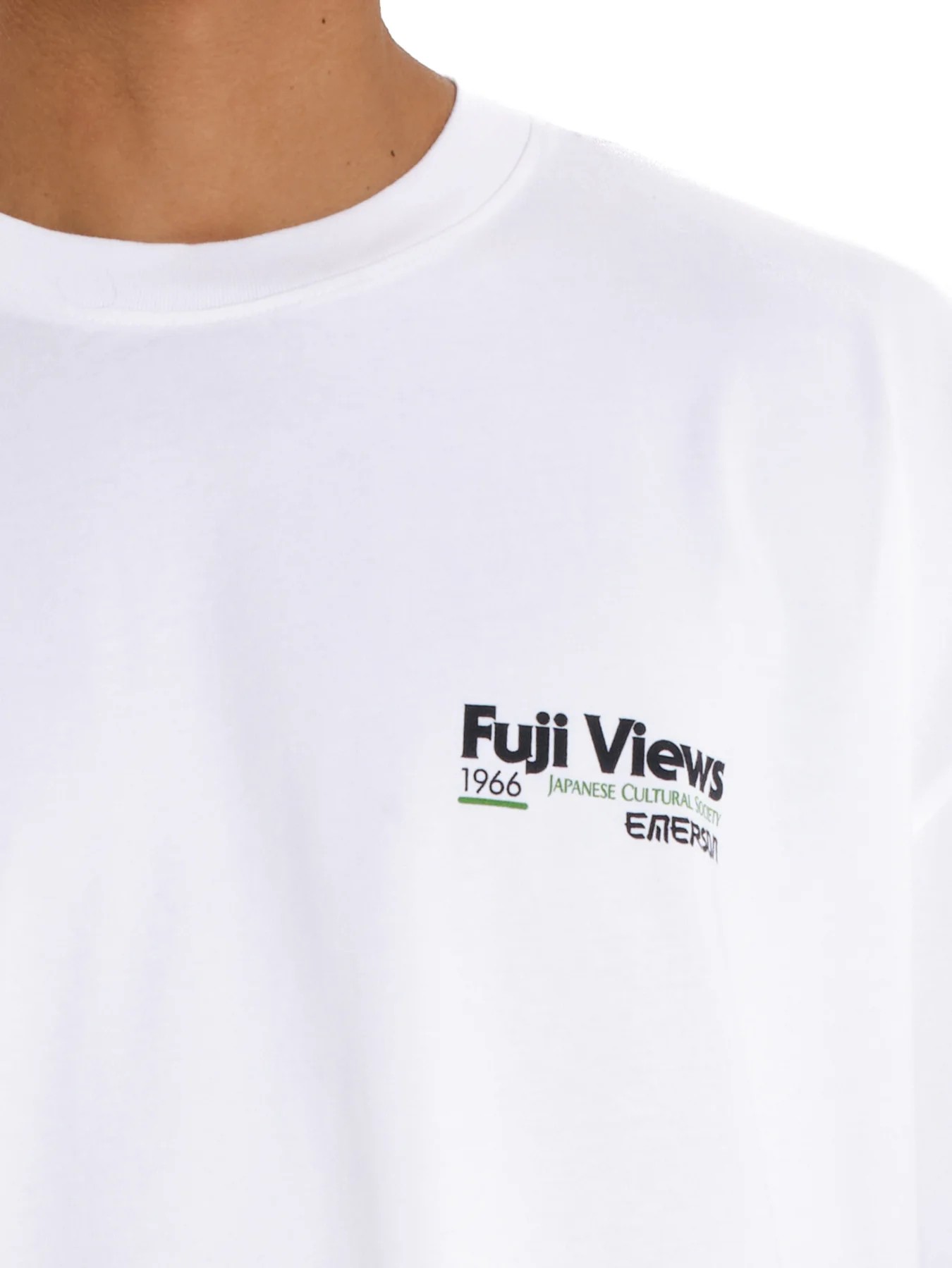 Emerson Men's "Fuji Views" Short Sleeve T-shirt White 261.EM33.65-White - Image 6