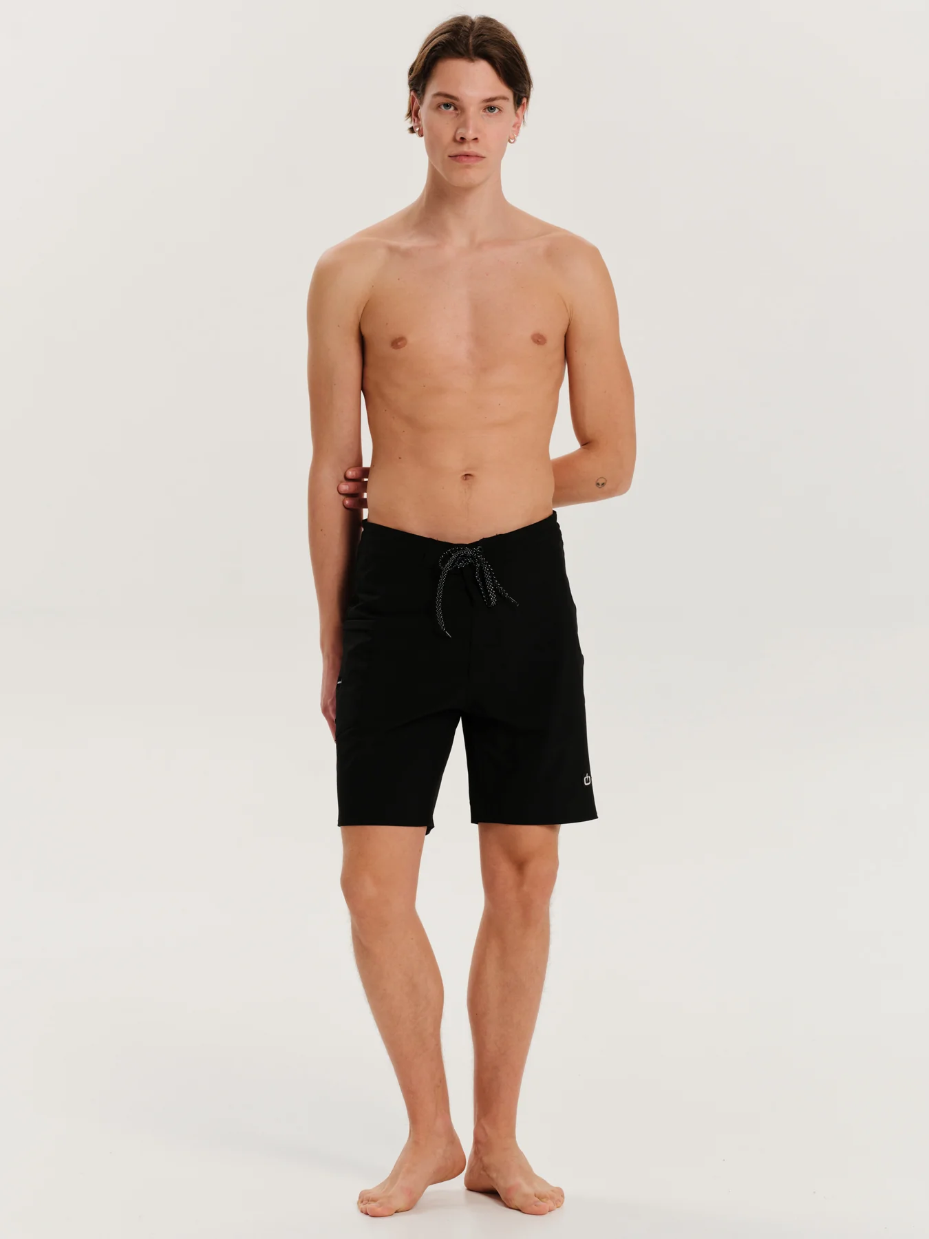 Emerson Men's Monochrome Boardshort 50cm. Black 261.EM528.30A - Image 4