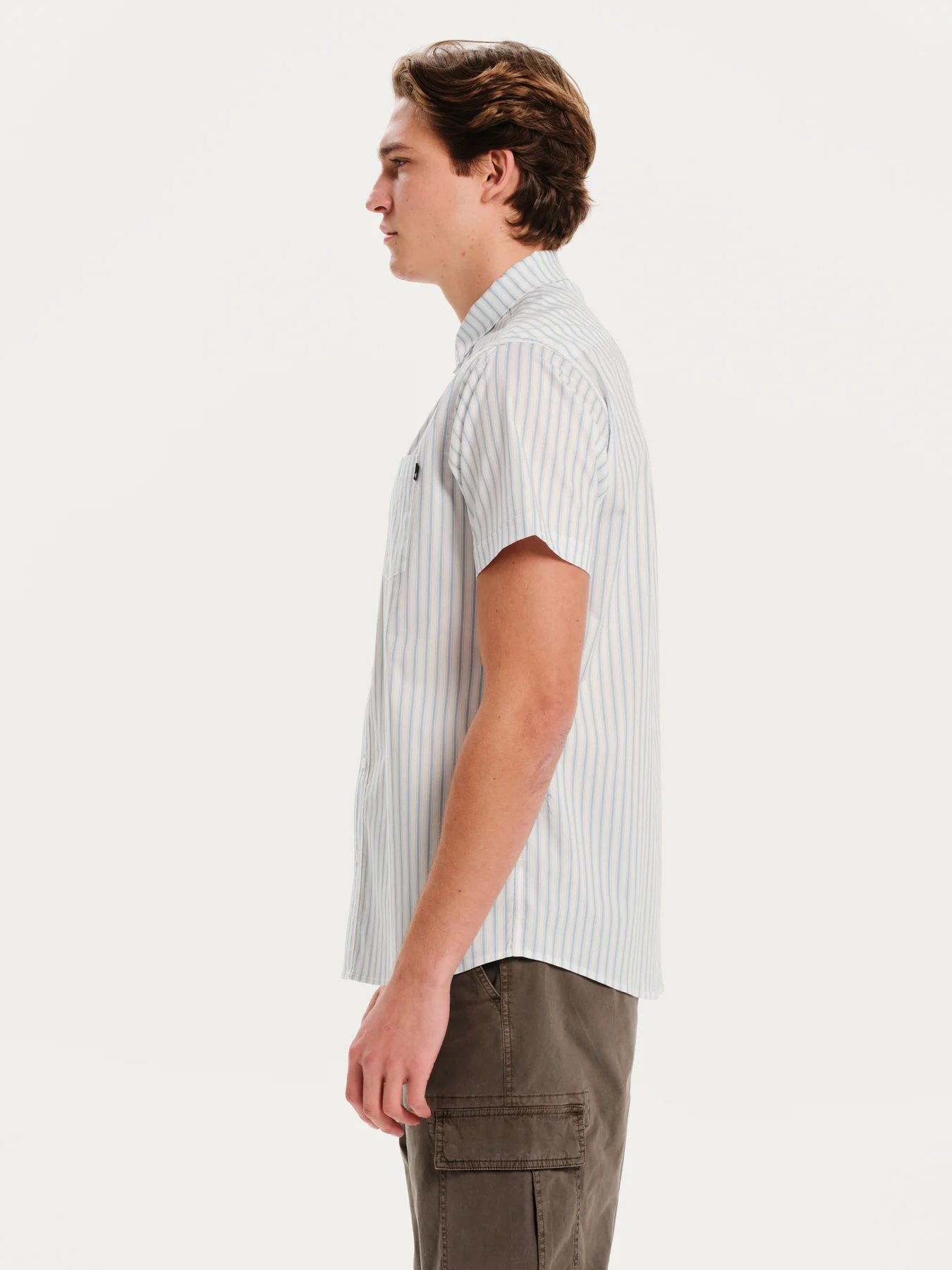 Emerson Men's Patern Short Sleeve Shirt Blue 251.EM61.04PR-Pr525-Blue - Image 2