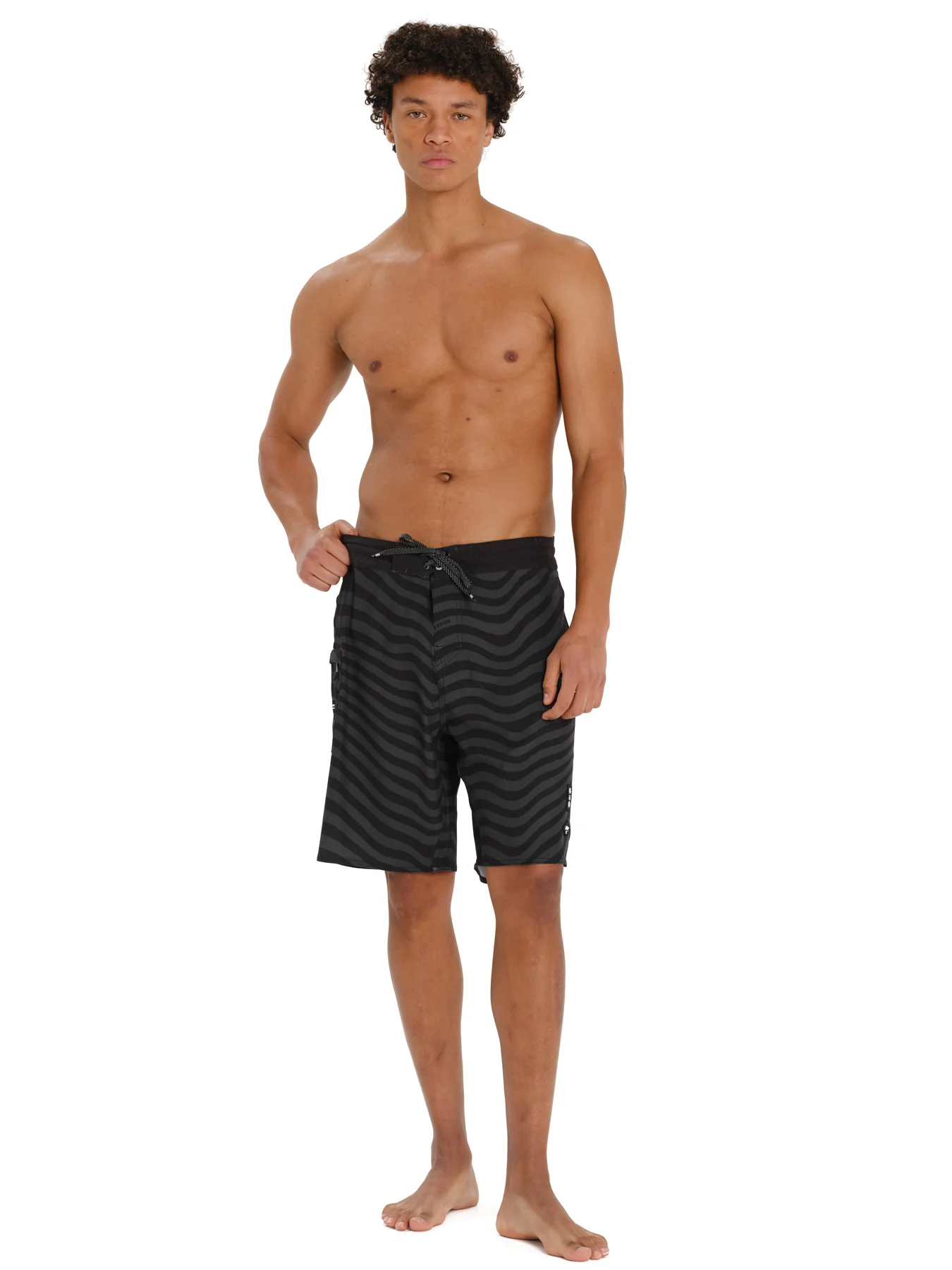 Emerson Men's Printed Boardshorts 51 cm Black 261.EM524.13-Pr555-Black - Image 4