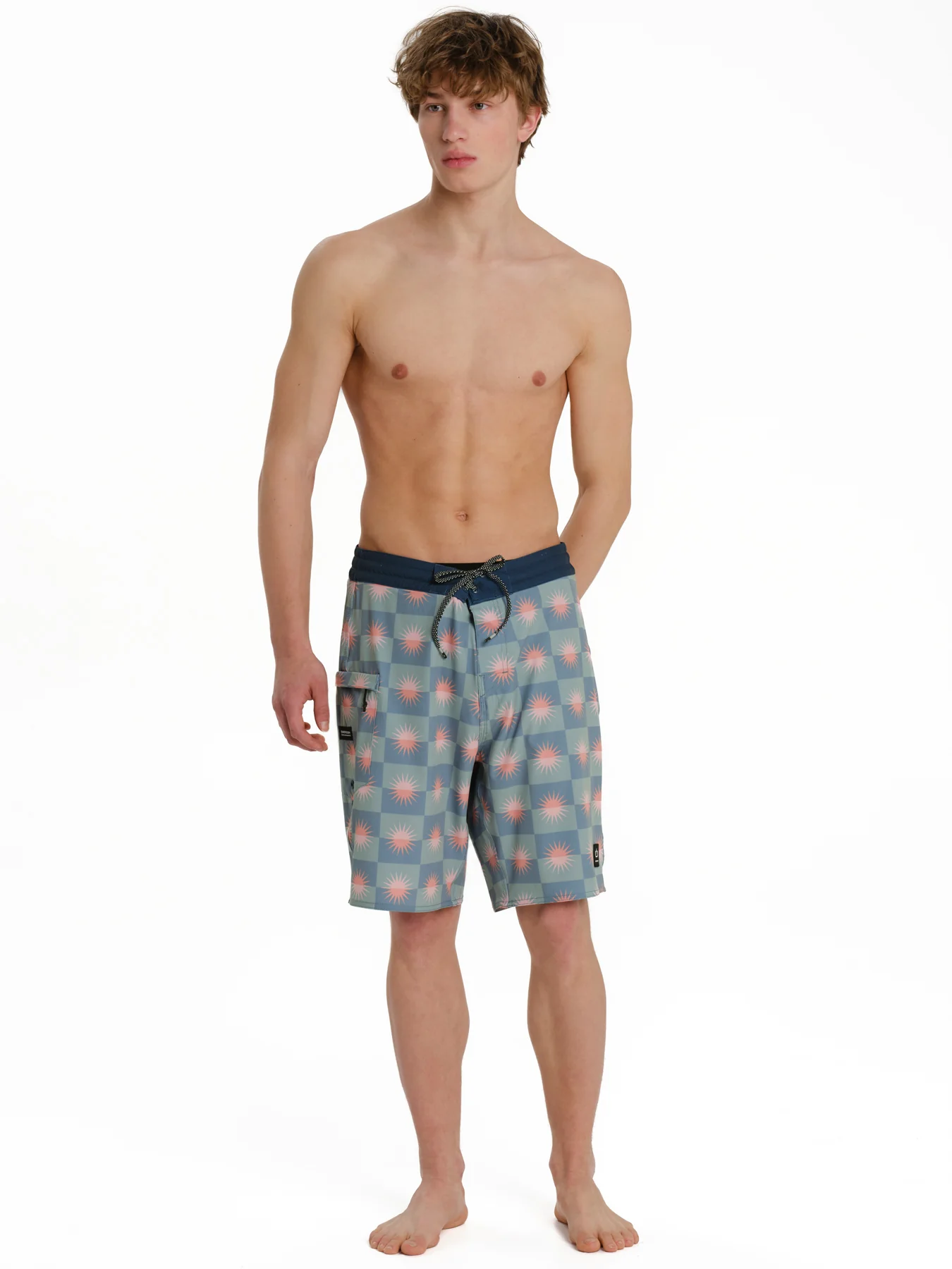 Emerson Men's Printed Boardshorts 51 cm Misty Green 261.EM524.13-Pr554-Misty-Green - Image 4