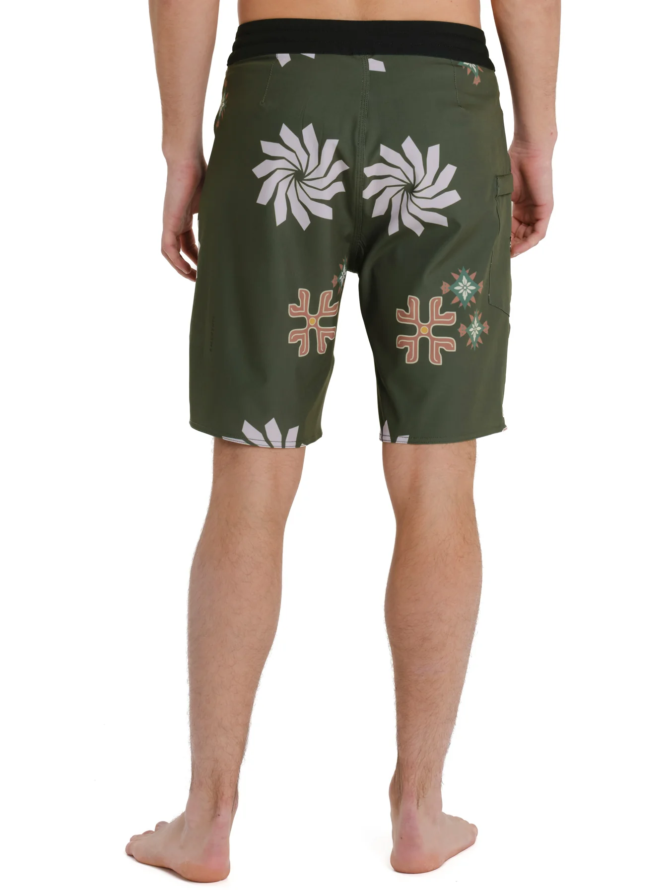 Emerson Men's Printed Boardshorts 51 cm Olive 261.EM524.13-Pr565-Olive - Image 3