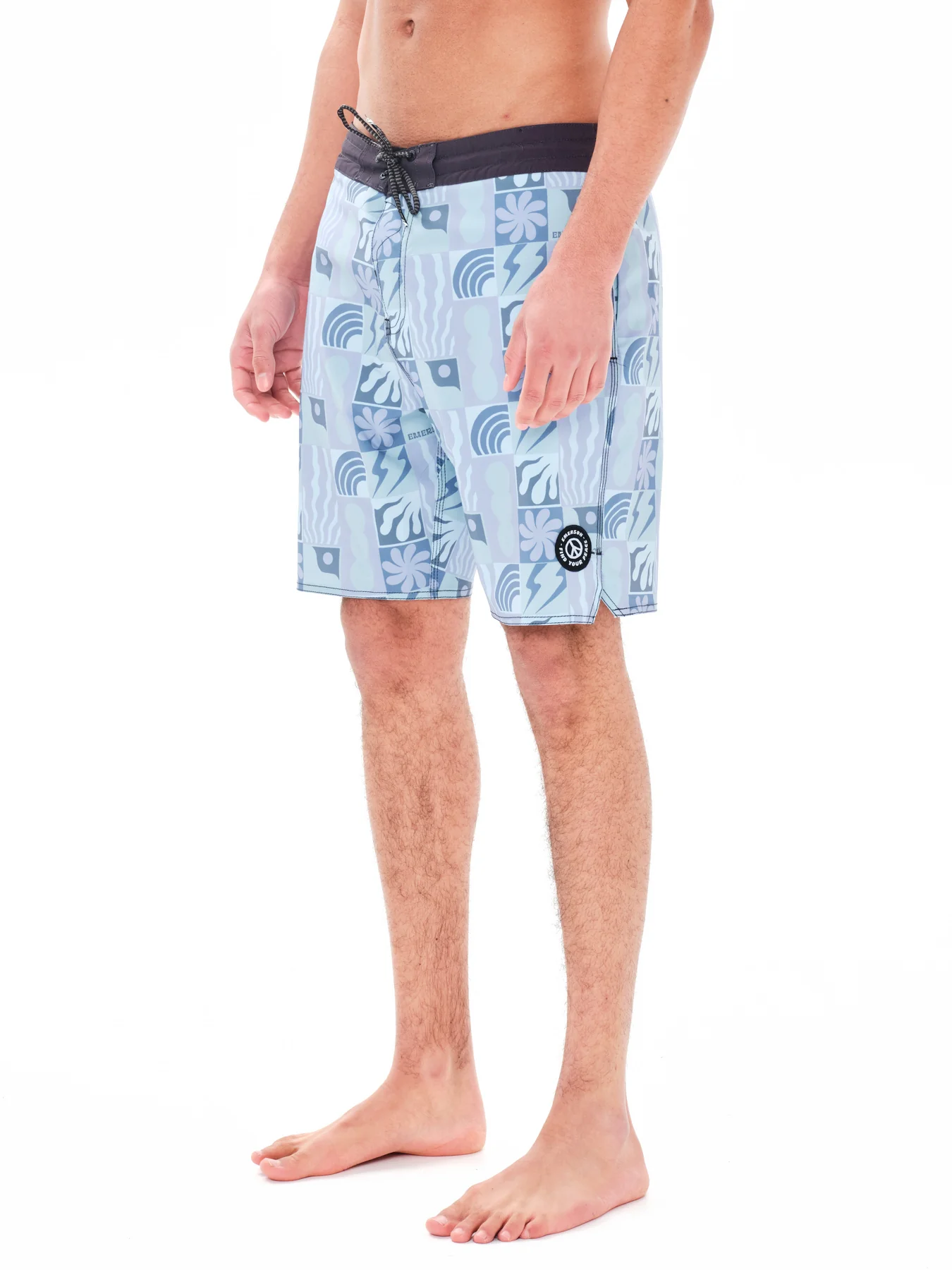 Emerson Men's Recycled Boardshorts 49 cm Siel 241.EM524.21-Pr421-Siel - Image 2