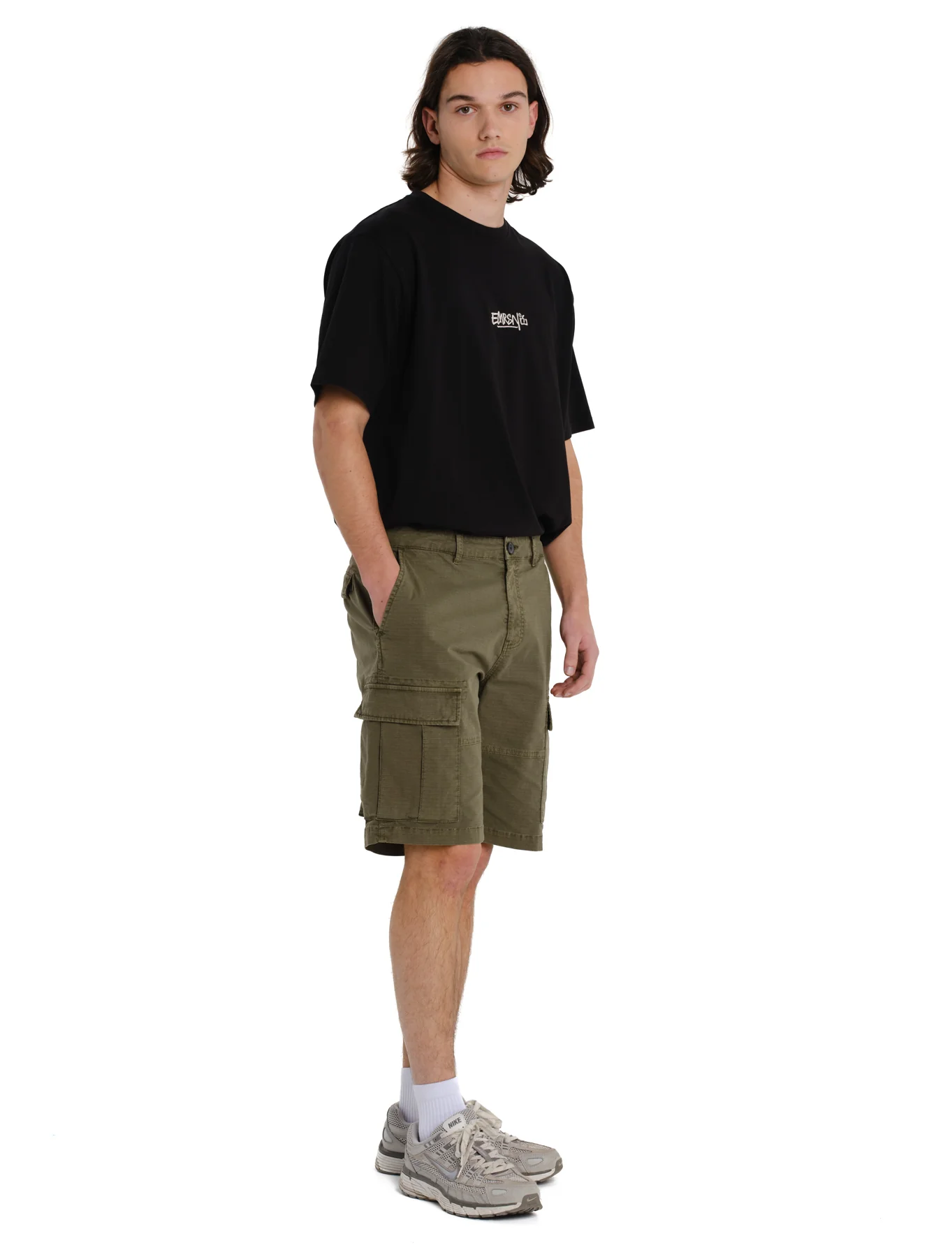Emerson Men's Ripstop Cargo Shorts D. Olive 261.EM47.34-D-Olive - Image 4