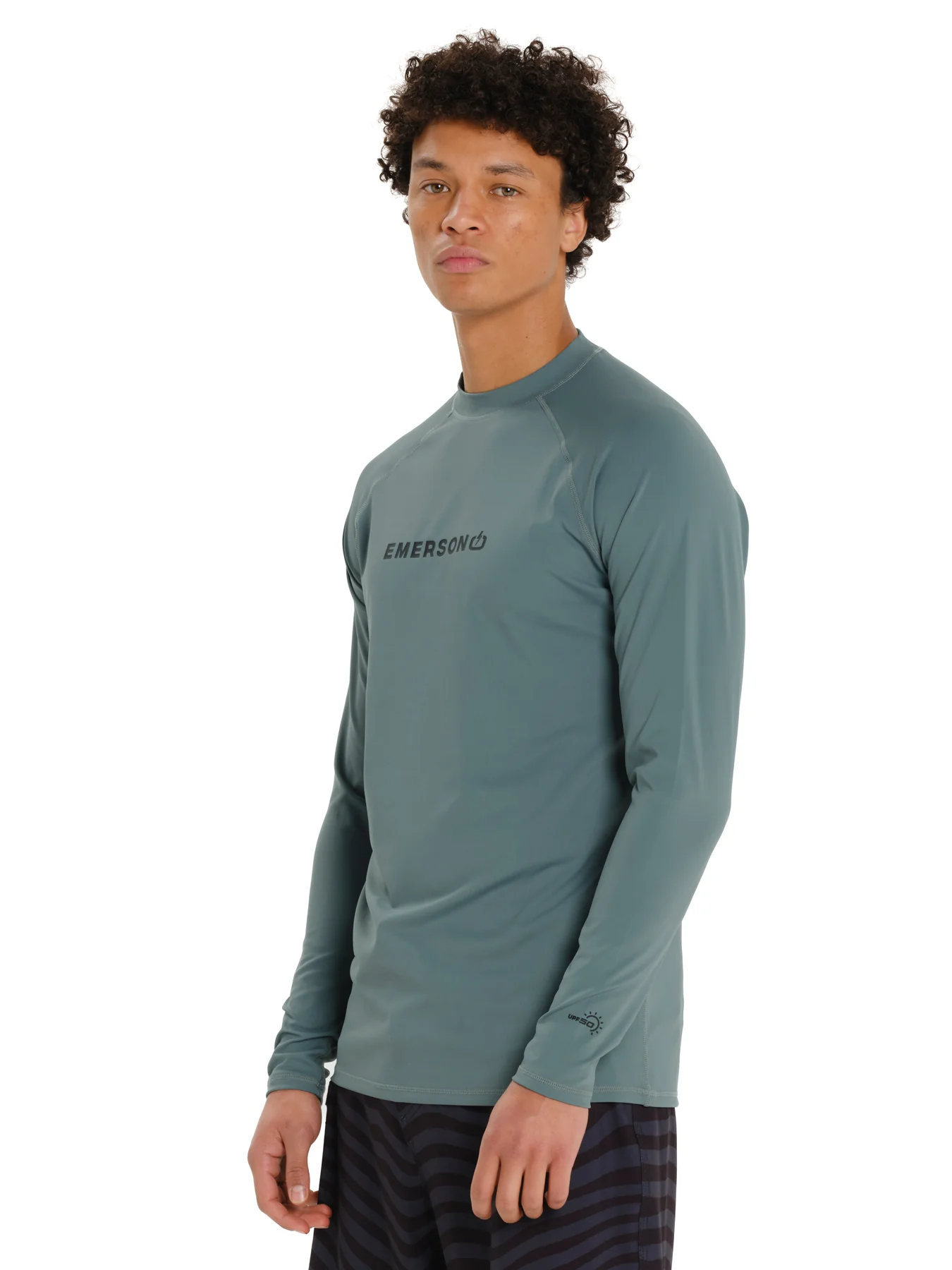 Emerson Unisex Long Sleeve Rashquard Pine 261.EM56.03-Pine - Image 2