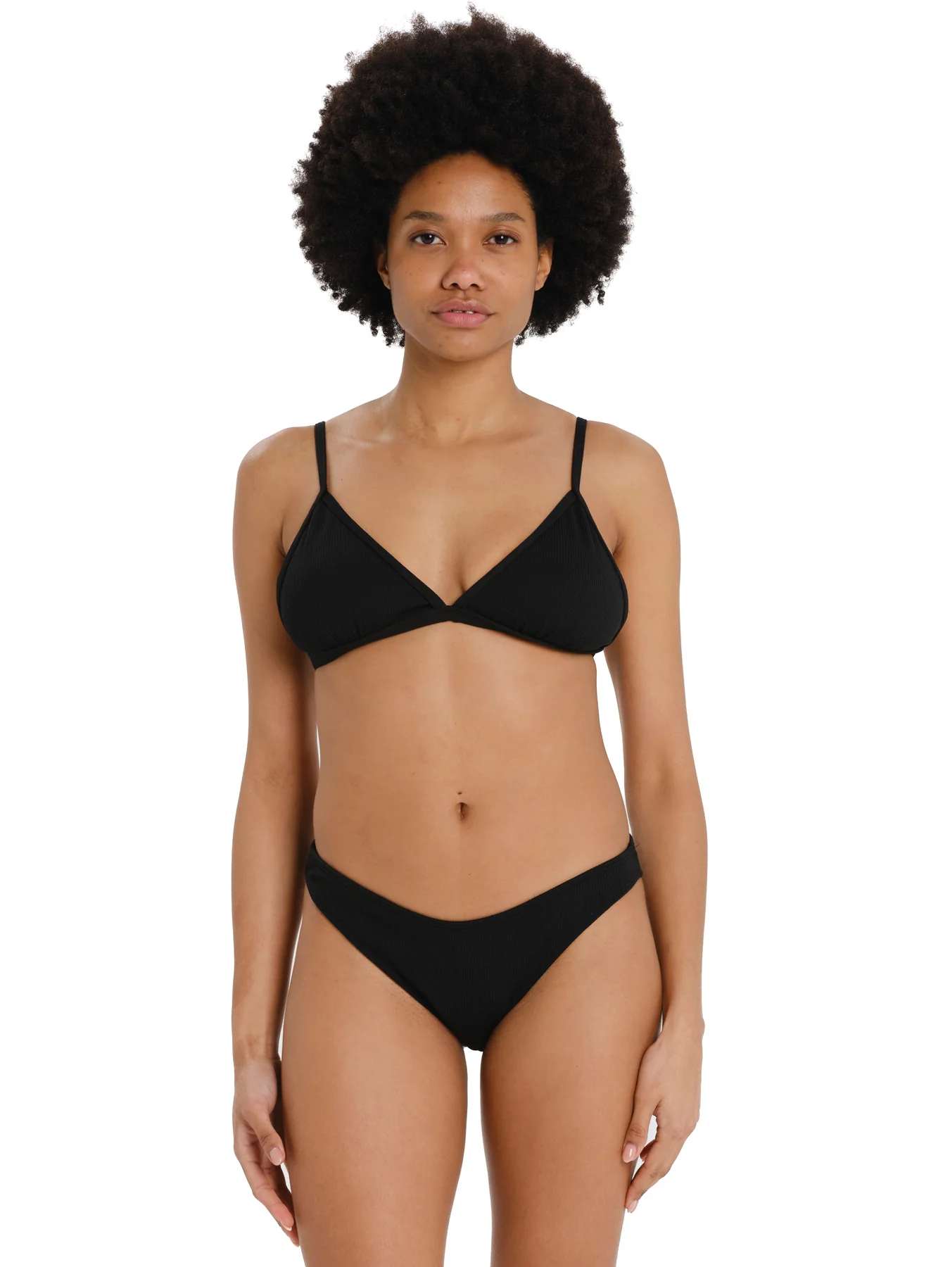Emerson Women's Triangle Bikini Set Black 261.EW571.101-Black