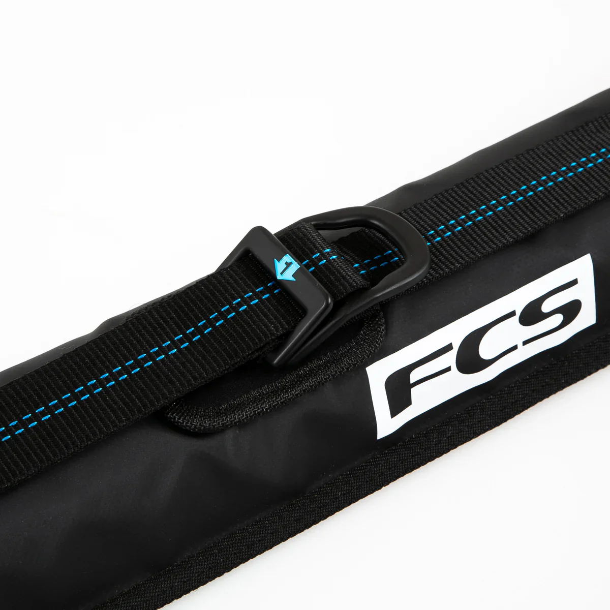 FCS D-Ring Single Soft Racks Black DR01-SFT-SNG - Image 3