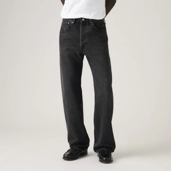 Levi's Men's 501 Loose Jeans Big Wheels Black 0057U0005 - Image 5