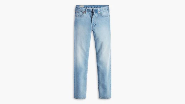 Levi's Mens' 501® Original Fit Jeans Stretch it Out Light Wash Stretch 005013418 - Image 6