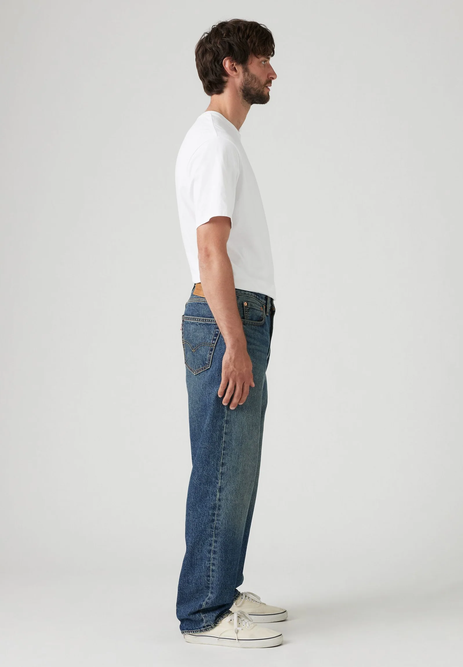 Levi's Mens' 568™ Loose Straight Pants Dark Aisle Seat 290370059 - Image 4