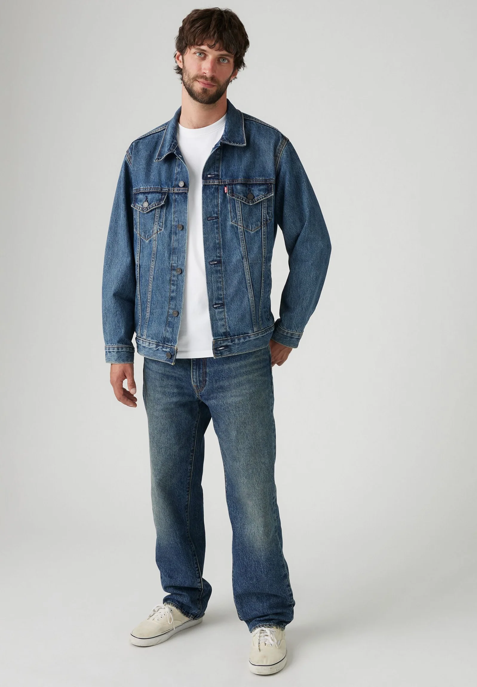 Levi's Mens' 568™ Loose Straight Pants Dark Aisle Seat 290370059 - Image 5