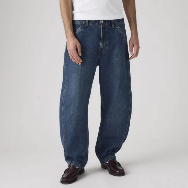 Levi's Mens' Baggy Barrel Jeans Max Volume Dark Wash 0057O0001 - Image 2