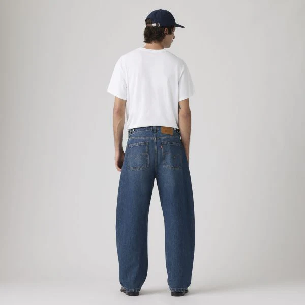 Levi's Mens' Baggy Barrel Jeans Max Volume Dark Wash 0057O0001 - Image 4