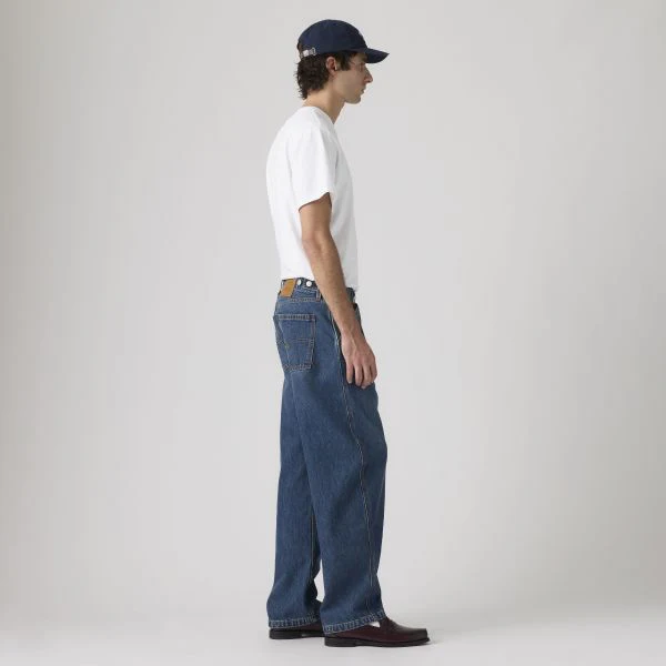 Levi's Mens' Baggy Barrel Jeans Max Volume Dark Wash 0057O0001 - Image 5